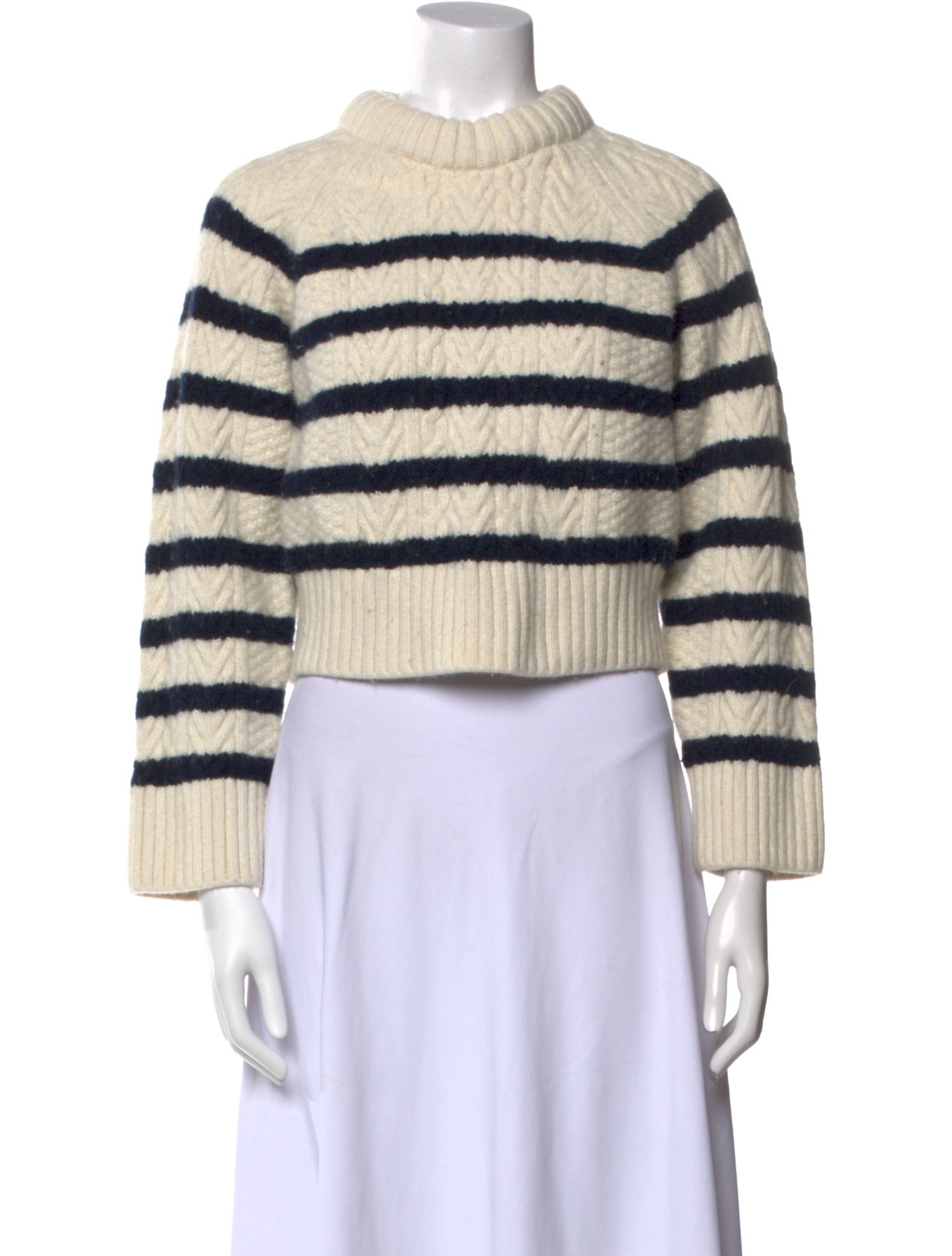 DÔEN Wool Striped Sweater