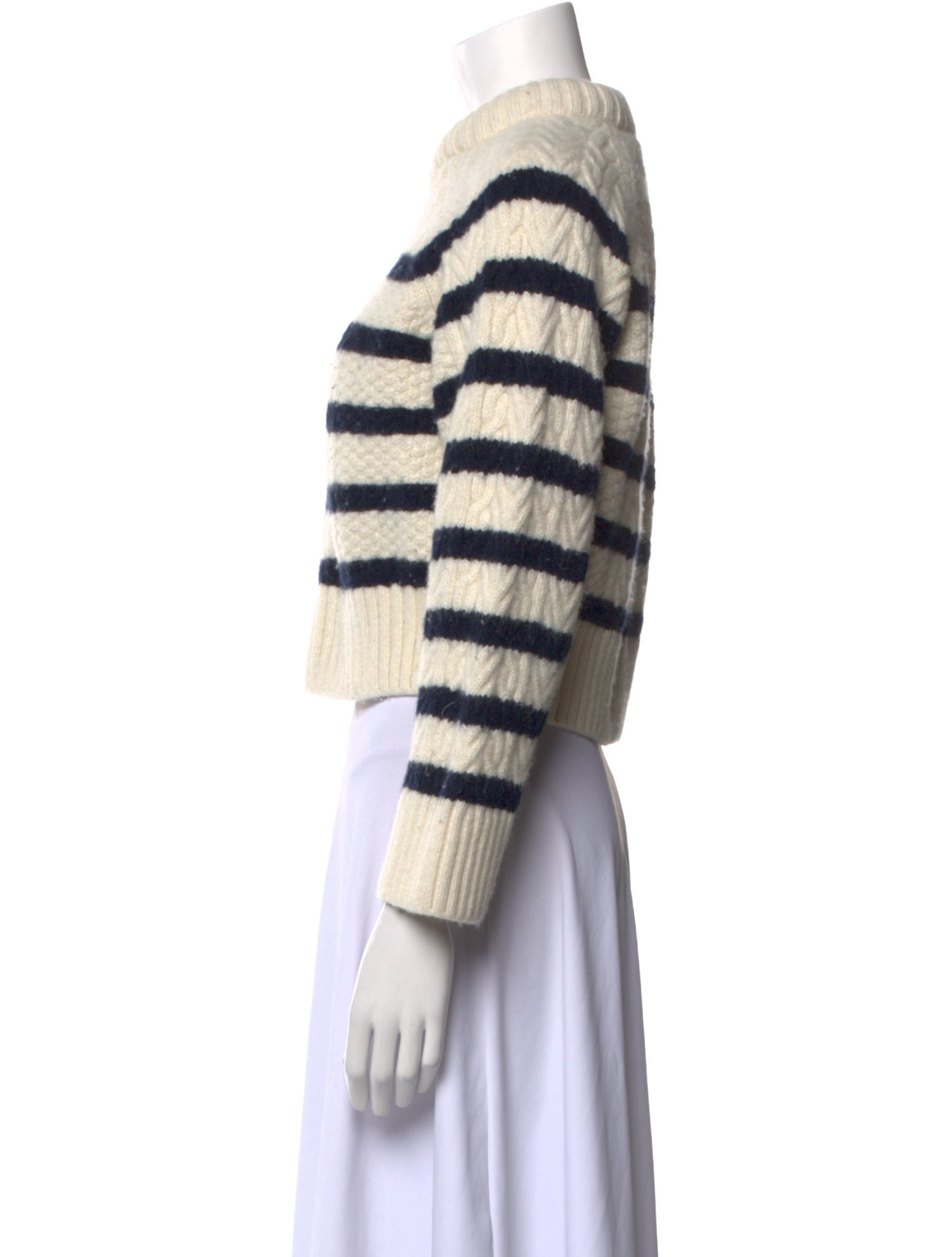 DÔEN Wool Striped Sweater
