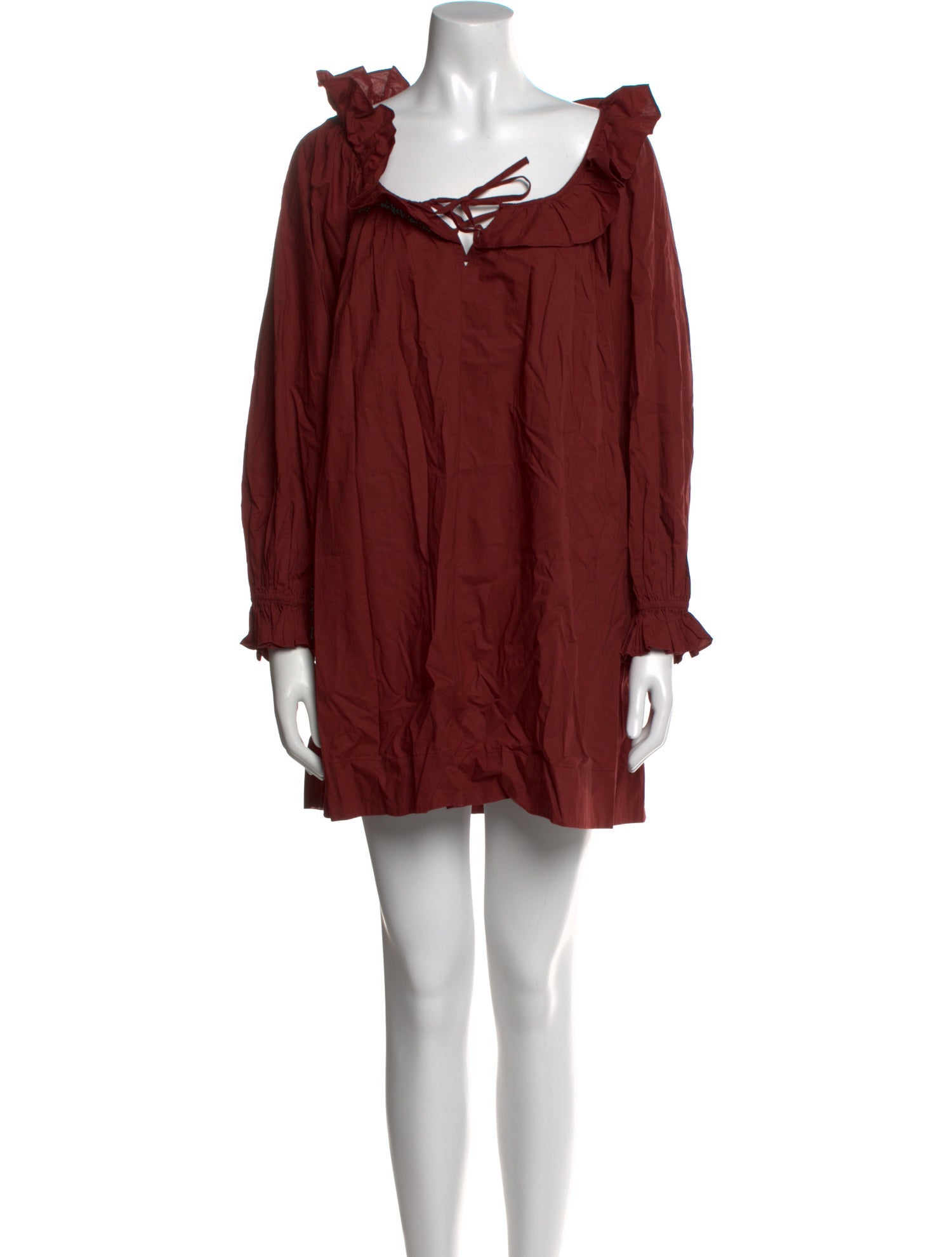 DÔEN Square Neckline Mini Dress