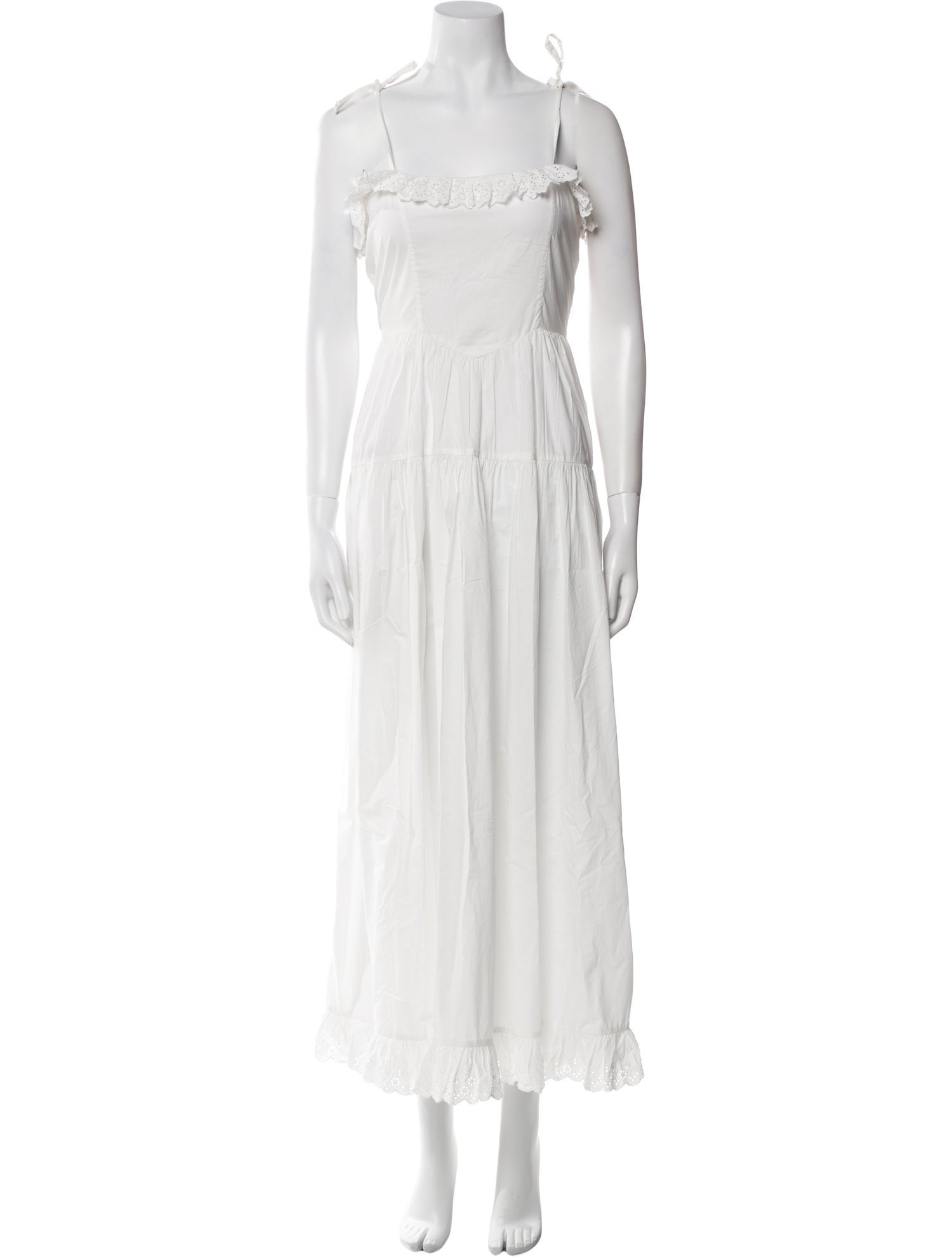 DÔEN Square Neckline Long Dress