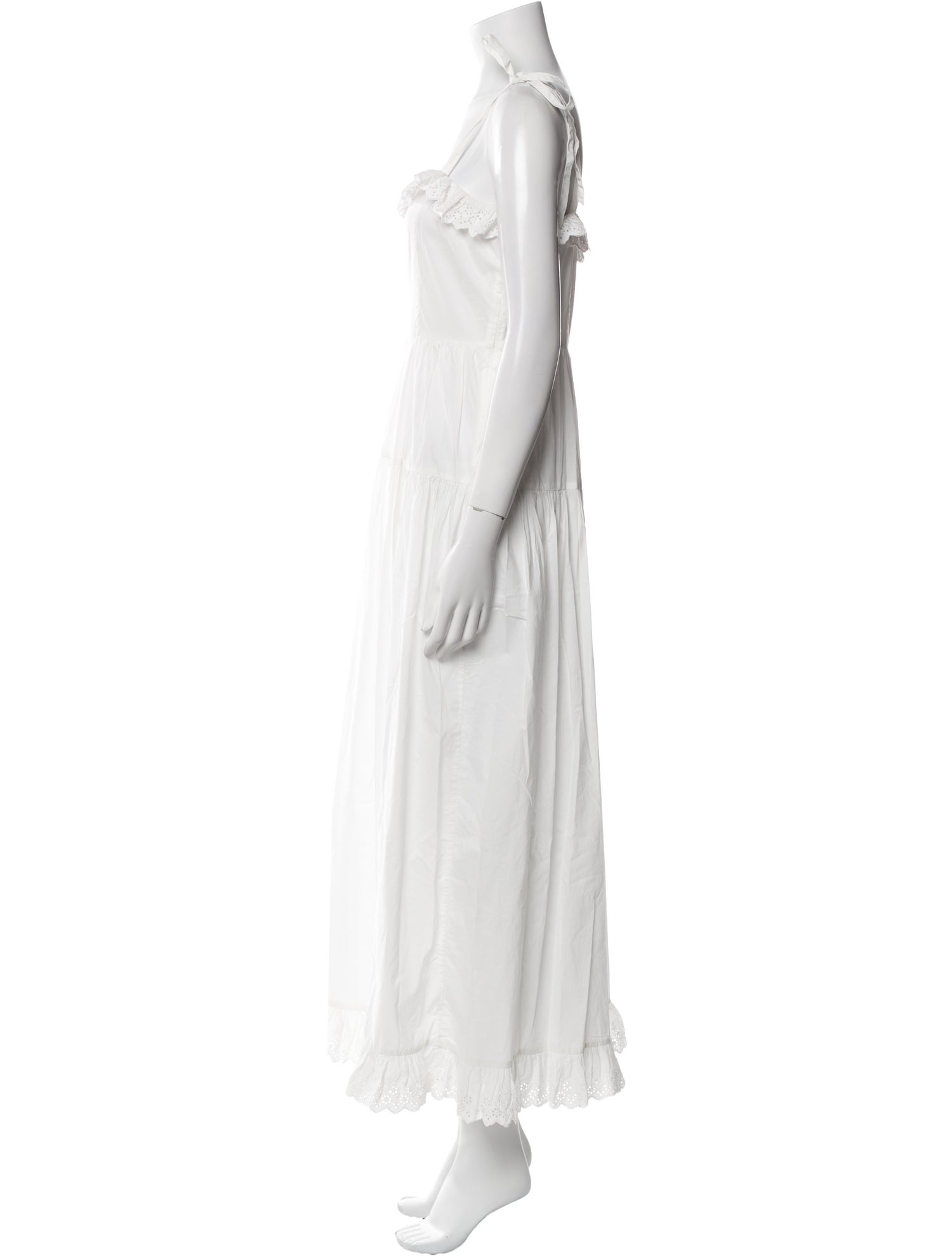 DÔEN Square Neckline Long Dress