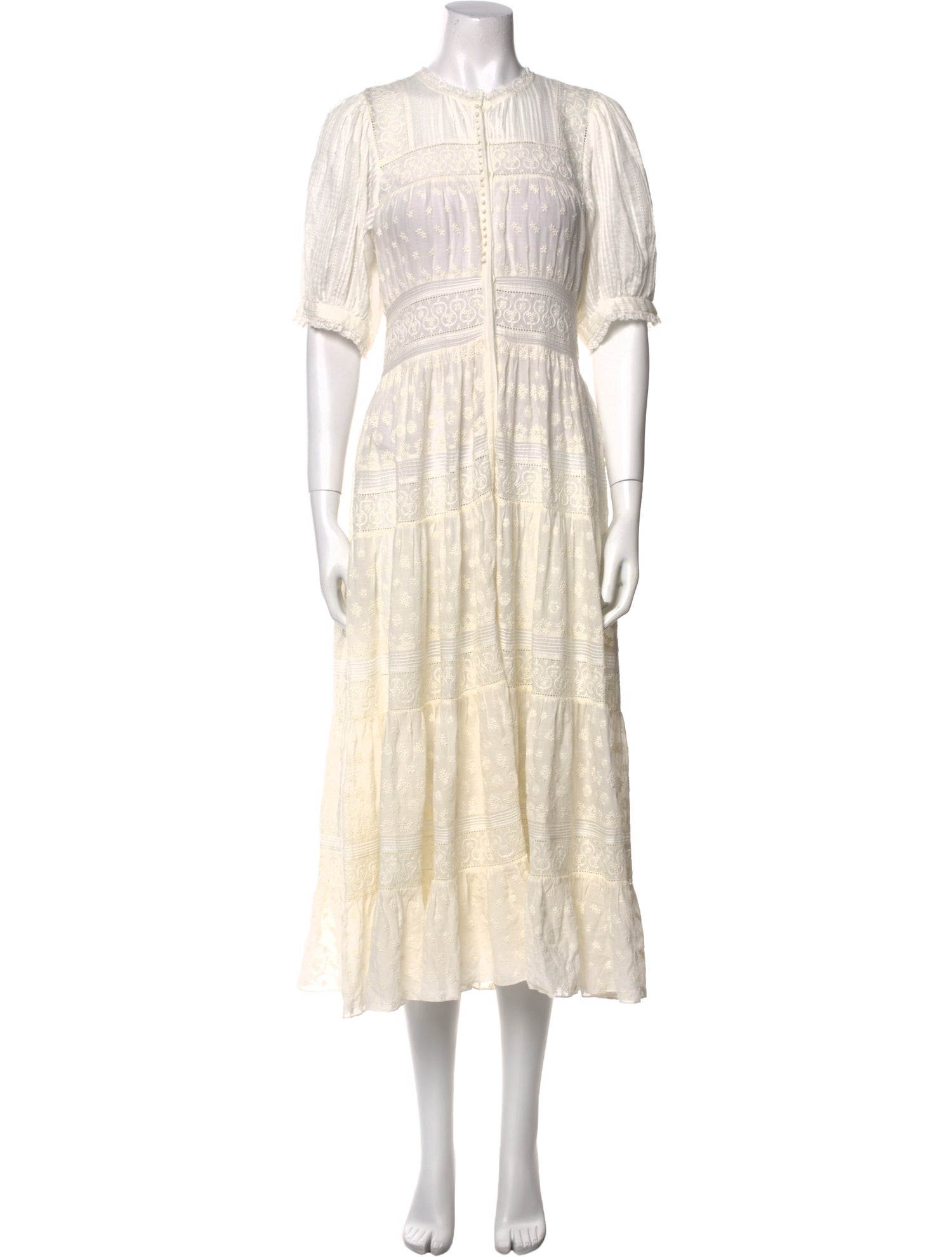 DÔEN Crew Neck Long Dress