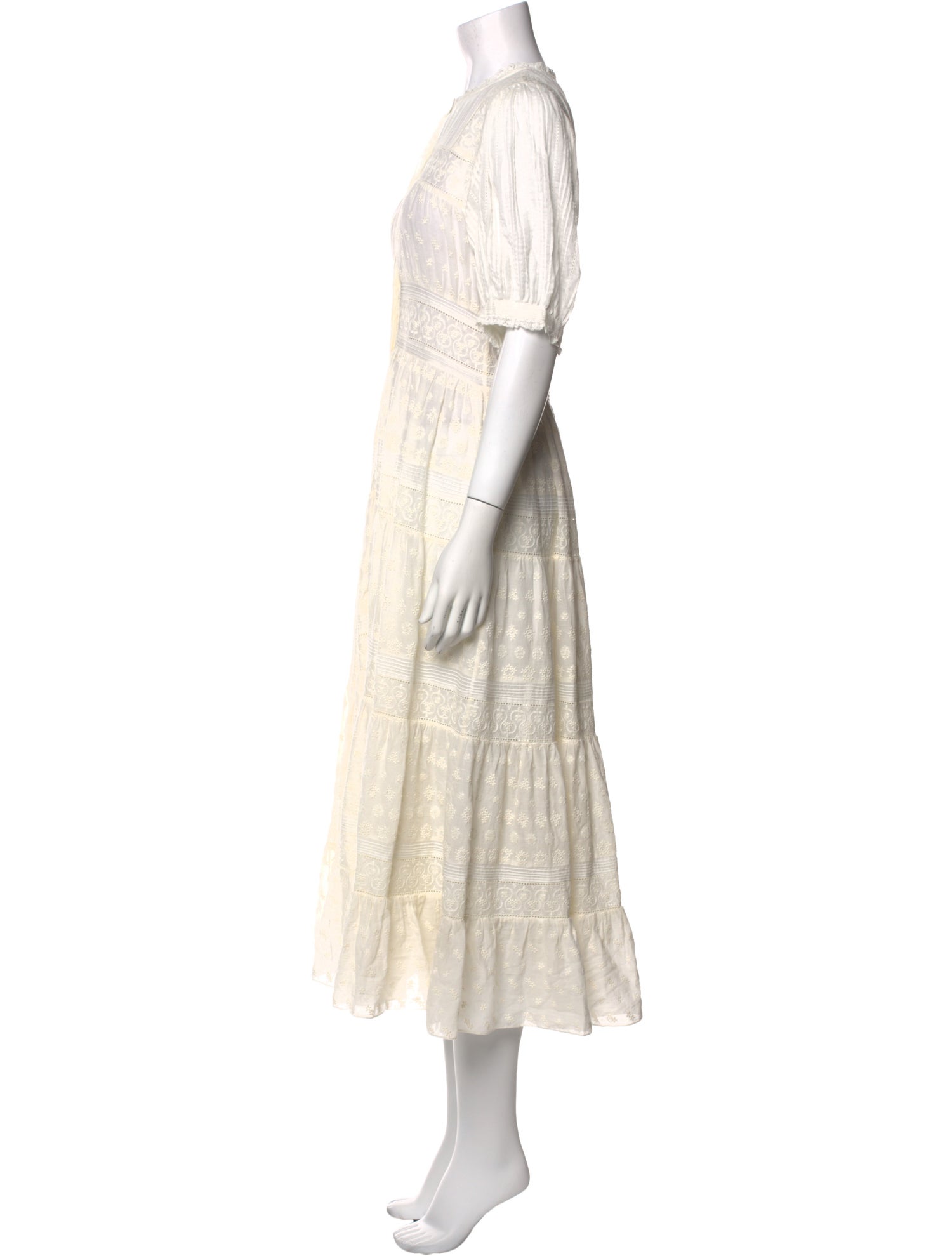 DÔEN Crew Neck Long Dress