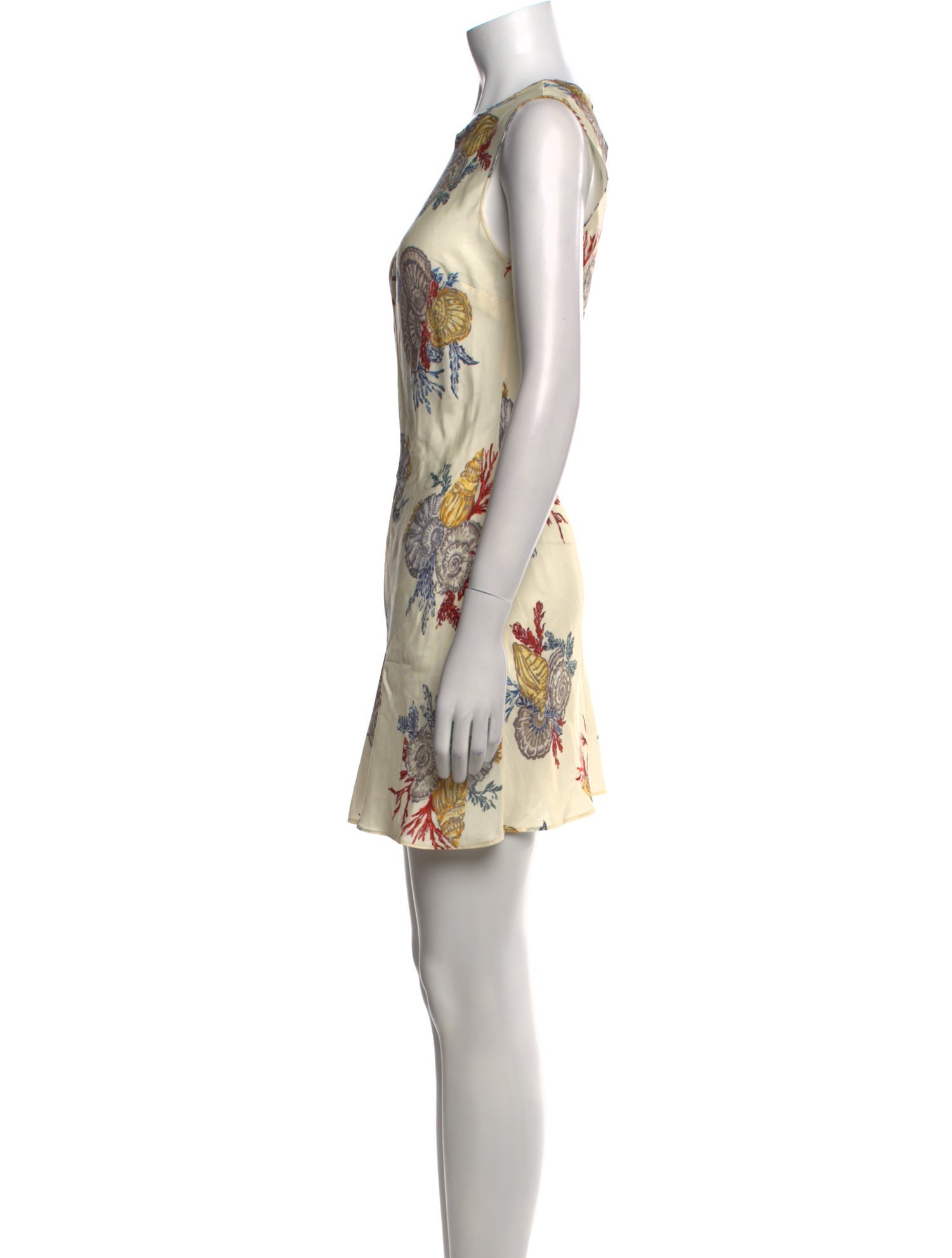 DÔEN Floral Print Mini Dress