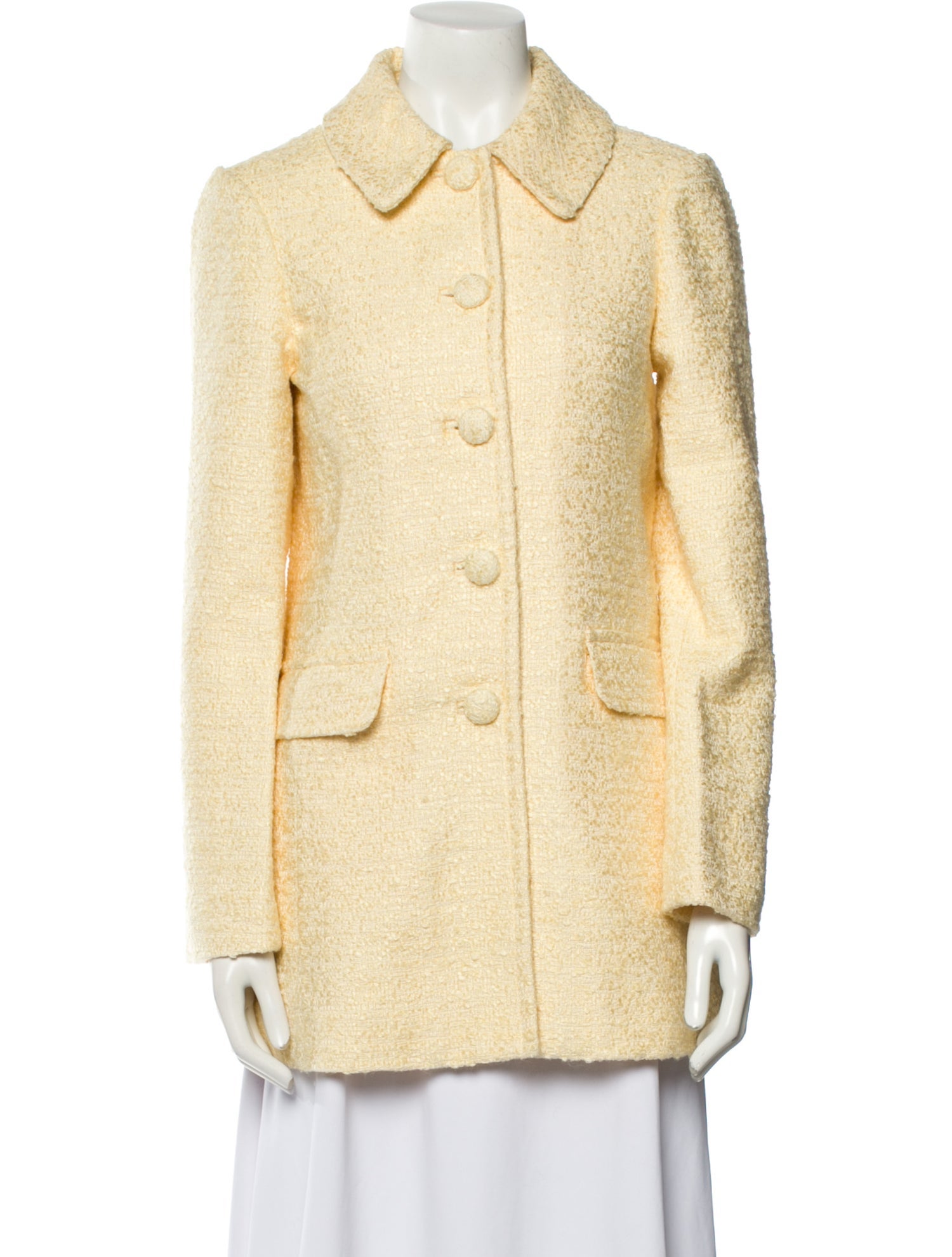 DÔEN Tweed Pattern Coat w/ Tags