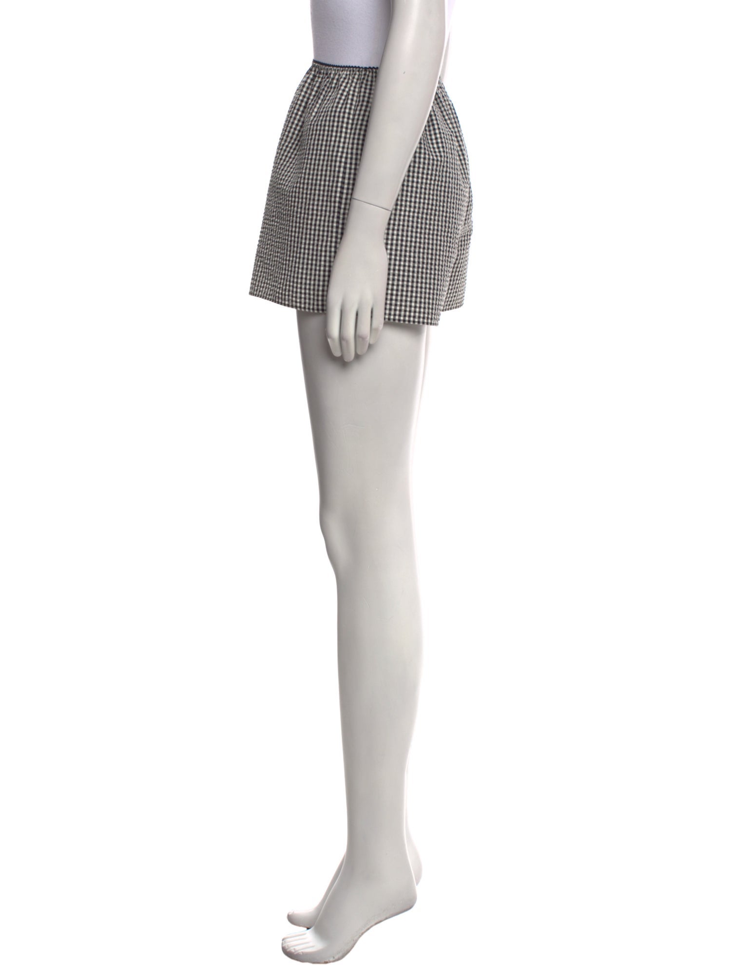 DÔEN Plaid Print Mini Shorts w/ Tags