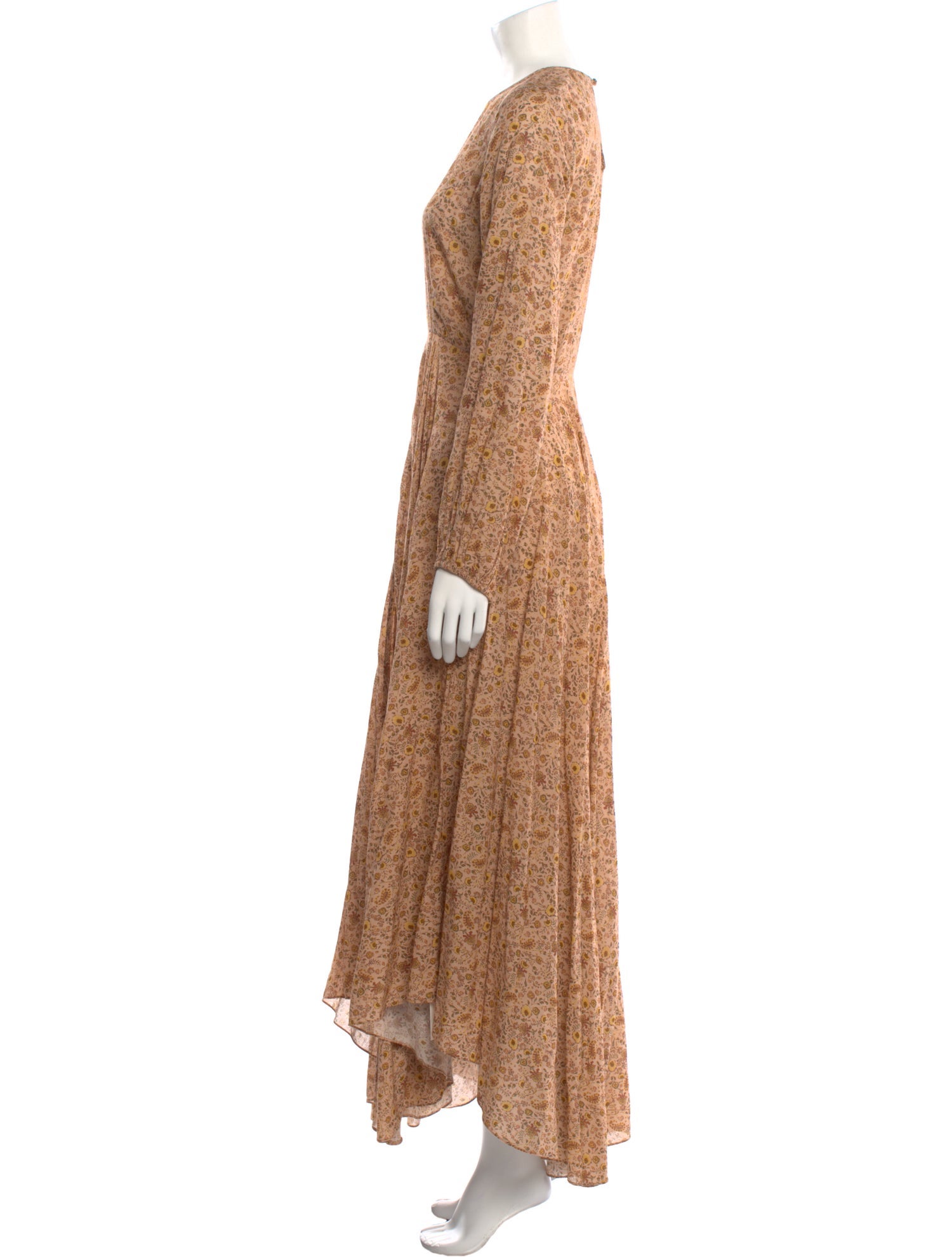 DÔEN Paisley Print Long Dress