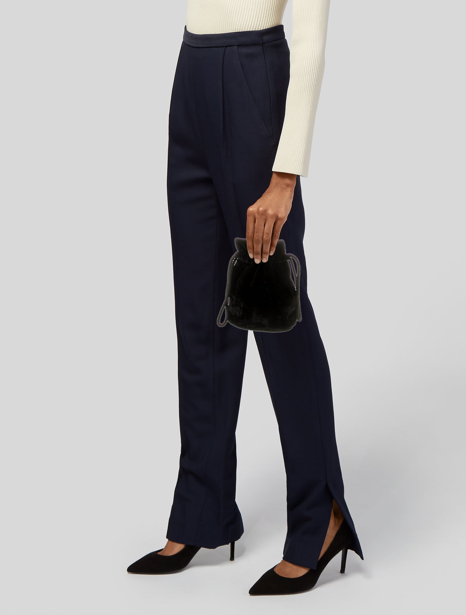 DÔEN Velvet Evening Bag w/ Tags