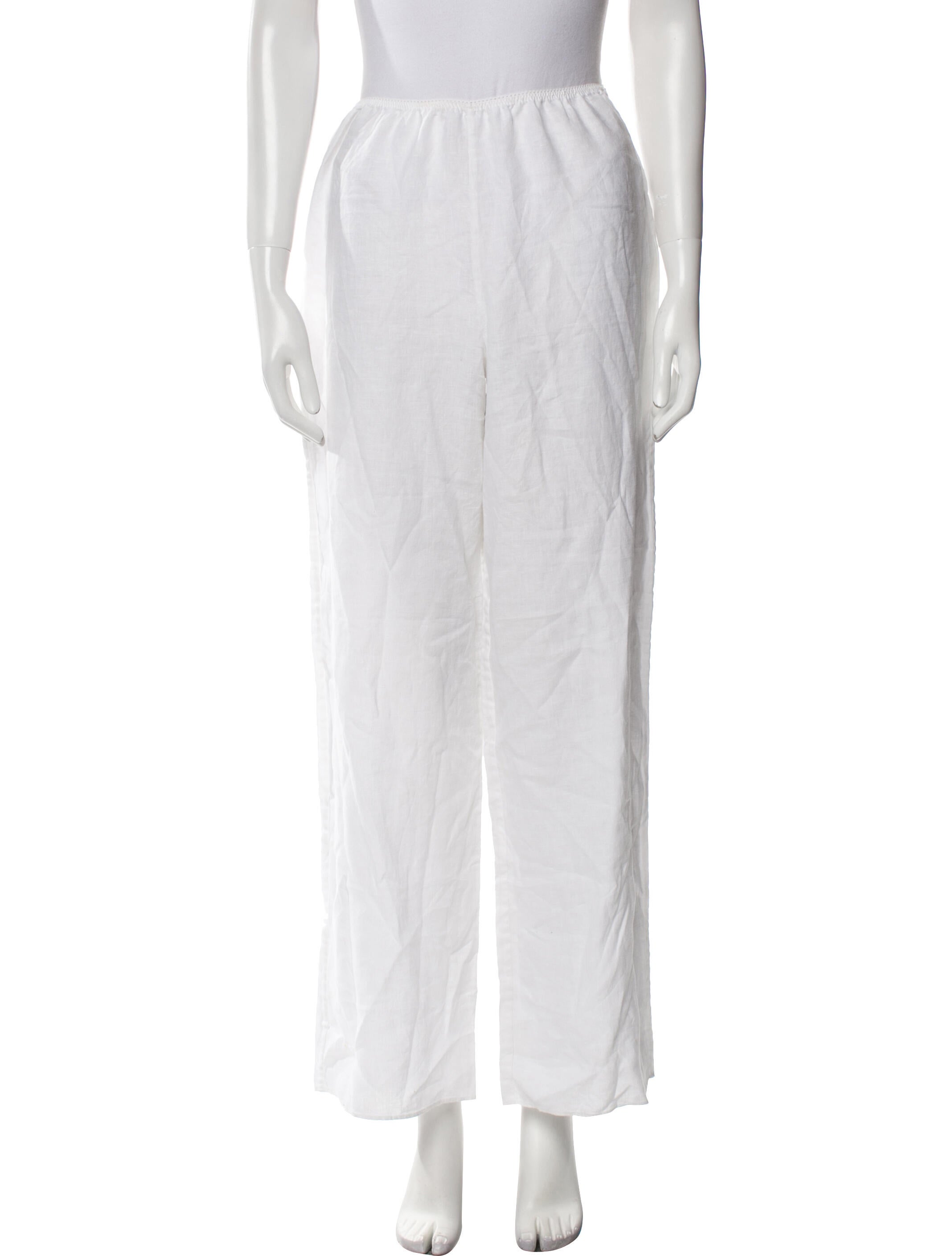 DÔEN Linen Wide Leg Pants