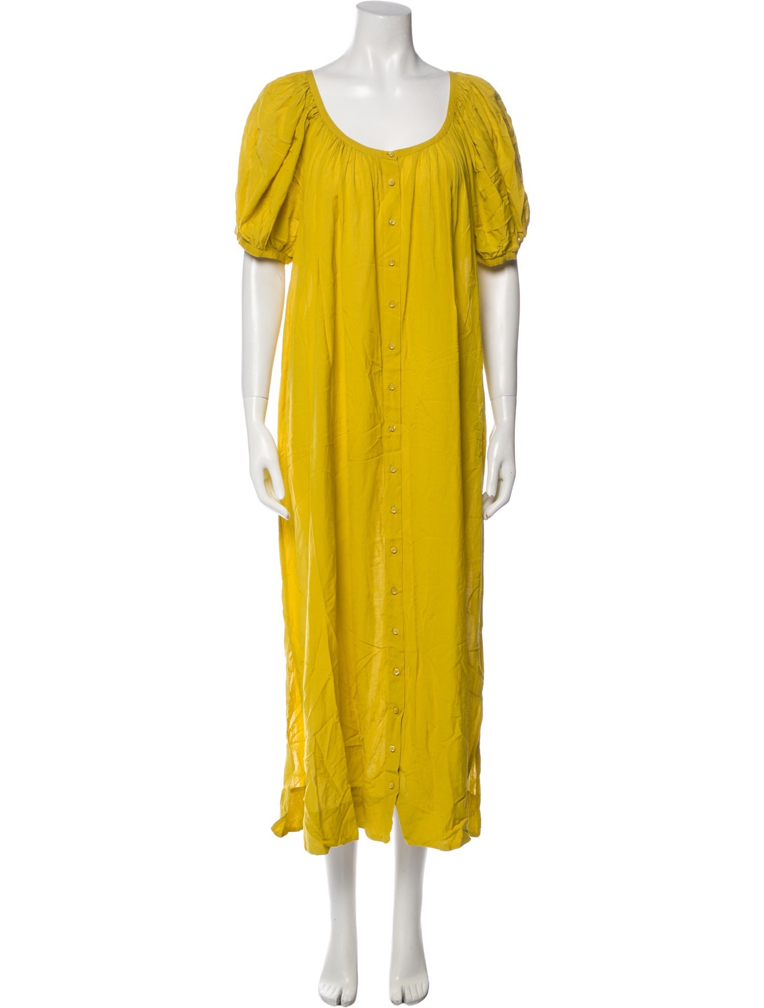 DÔEN Scoop Neck Long Dress