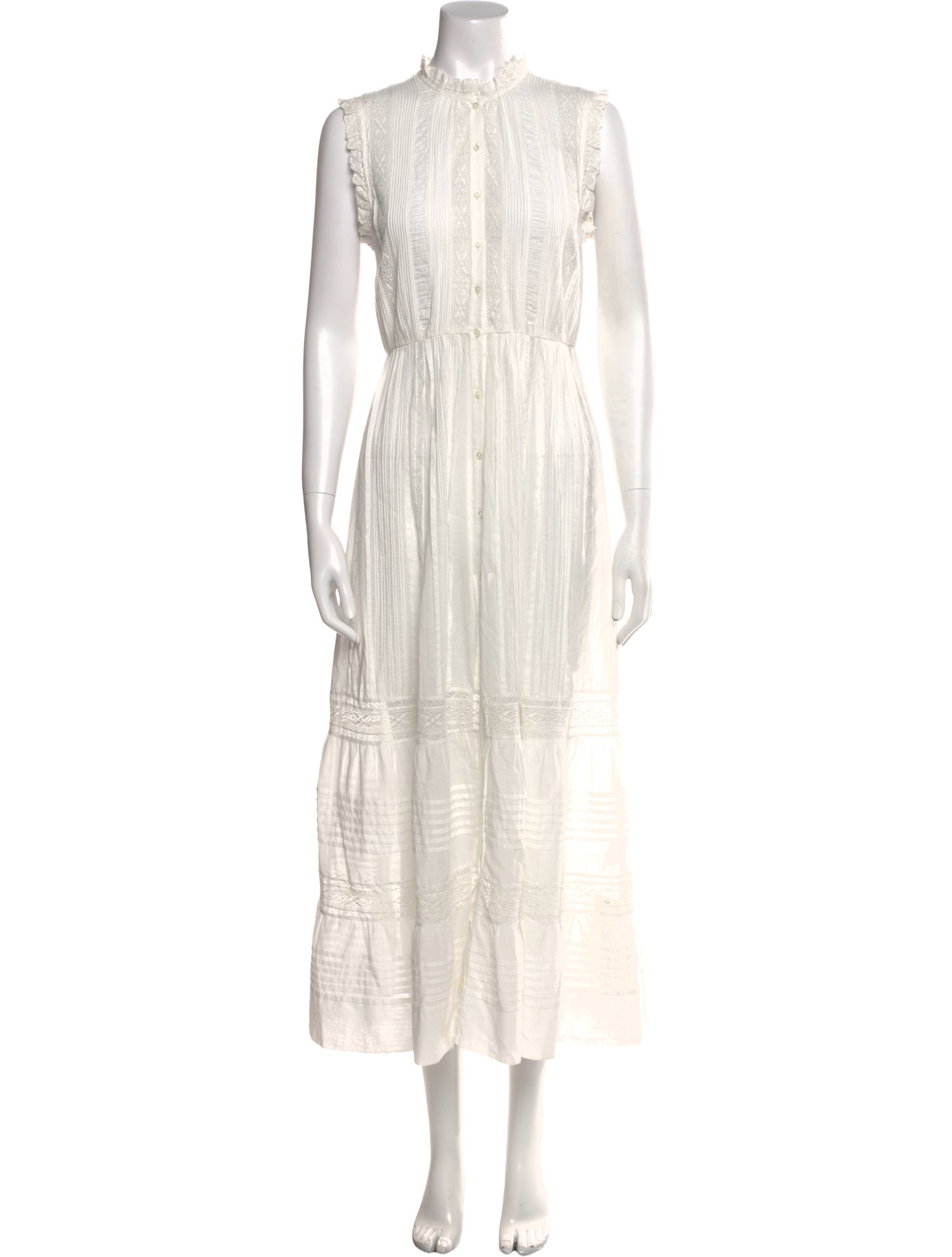 DÔEN Mock Neck Long Dress