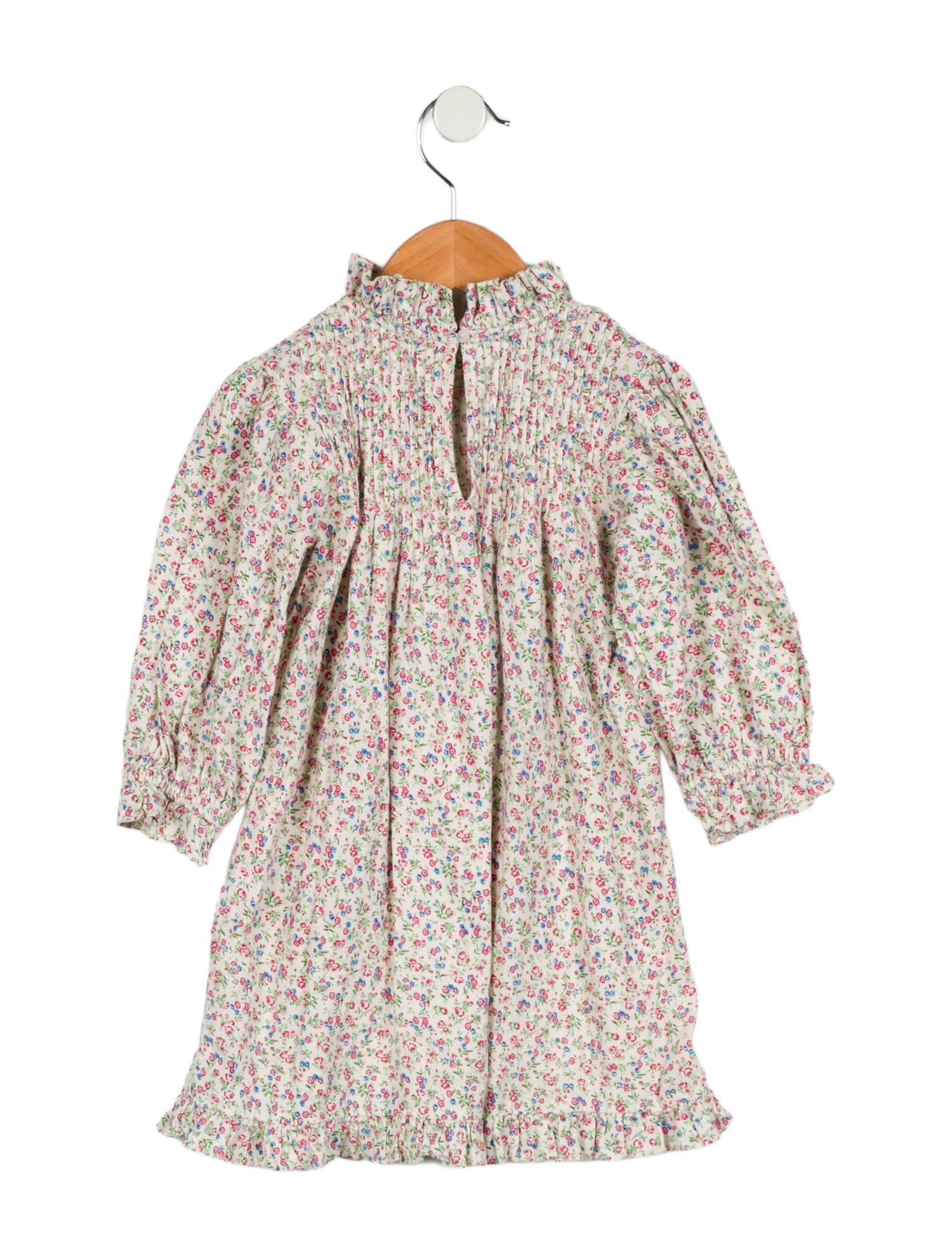 DÔEN Toddler Girls' Printed Long Sleeve Dress
