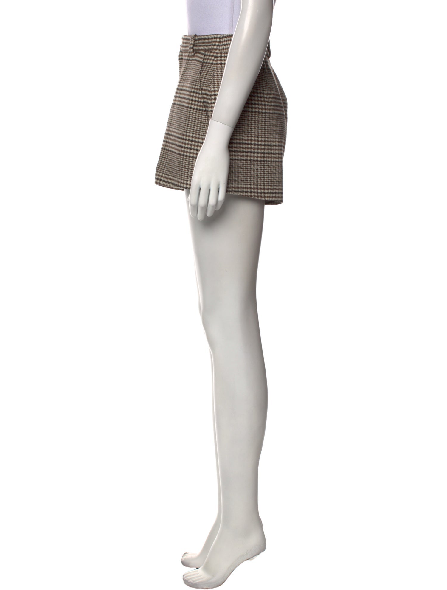 DÔEN Wool Mini Shorts