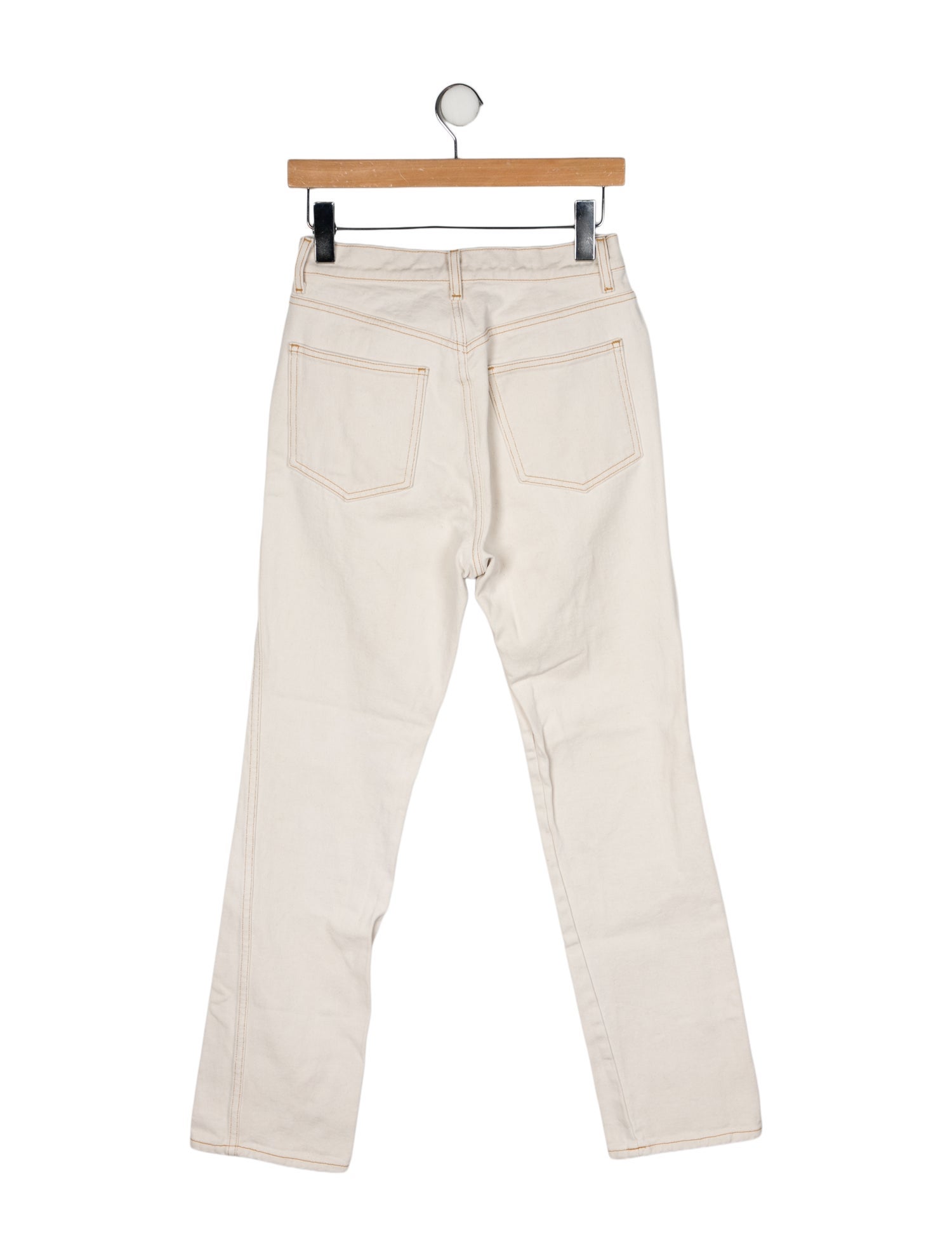DÔEN High-Rise Straight Leg Jeans