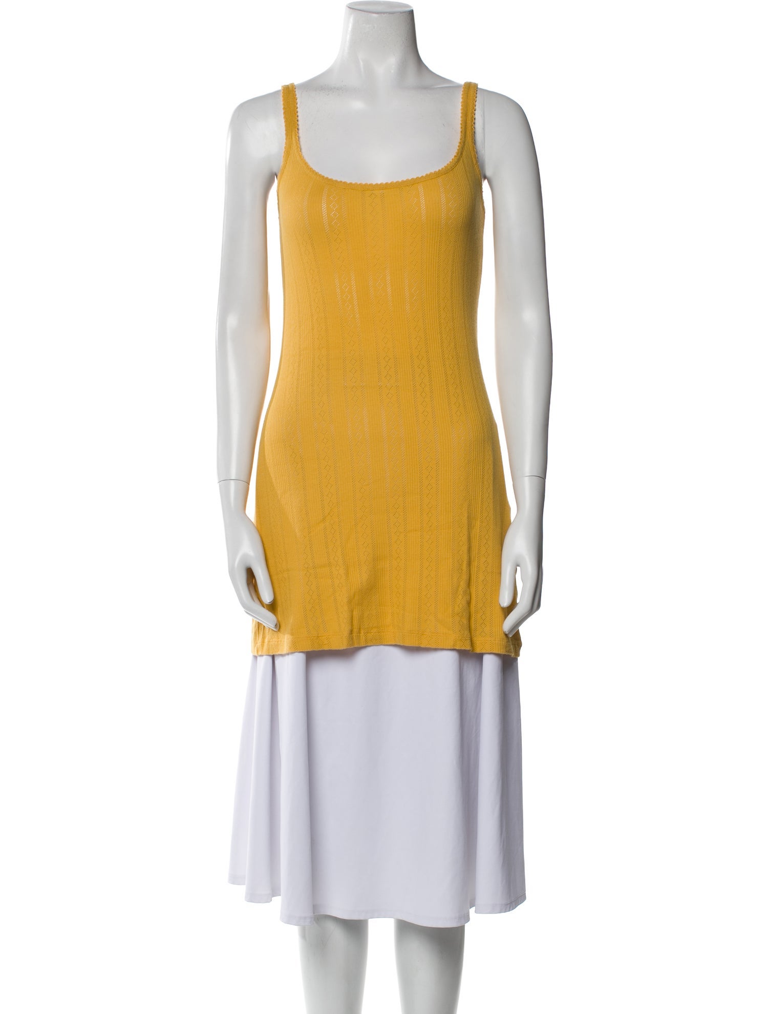 DÔEN Square Neckline Sleeveless Tunic