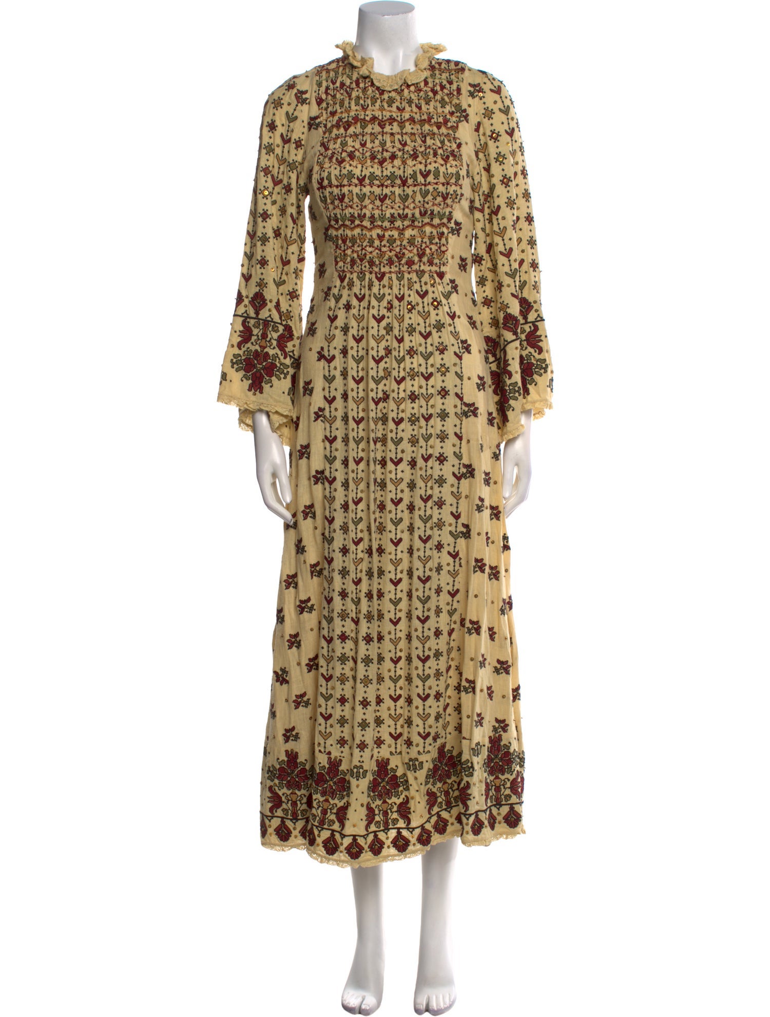 DÔEN Silk Long Dress