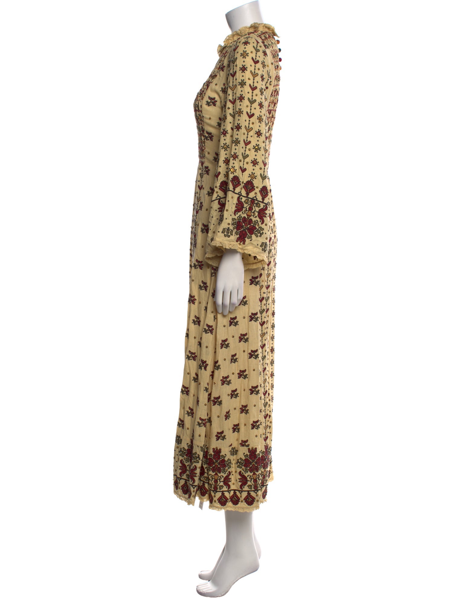 DÔEN Silk Long Dress