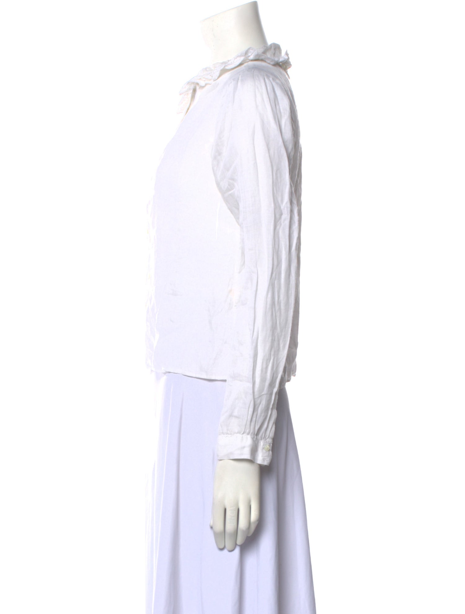 DÔEN Long Sleeve Button-Up Top