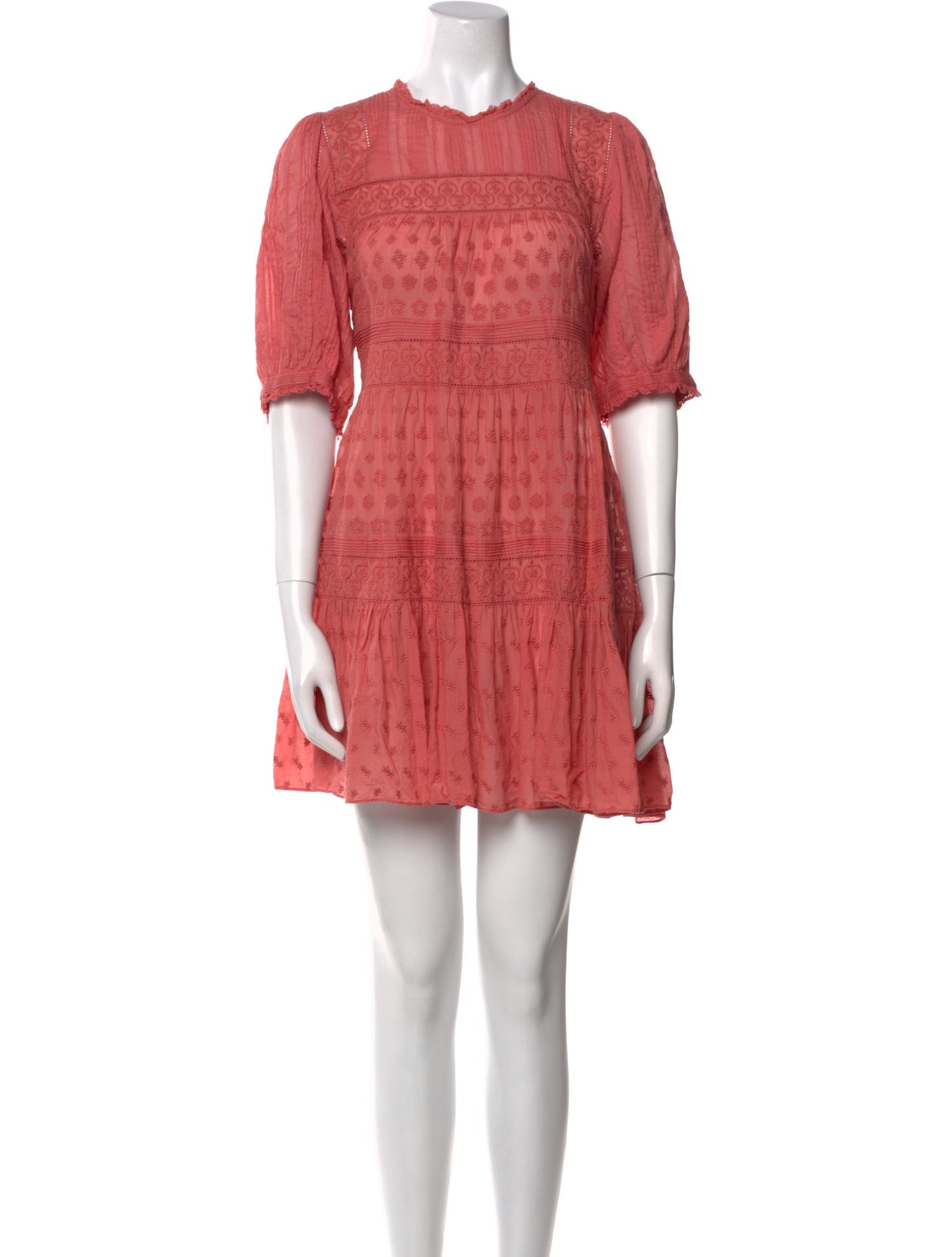 DÔEN Crew Neck Mini Dress