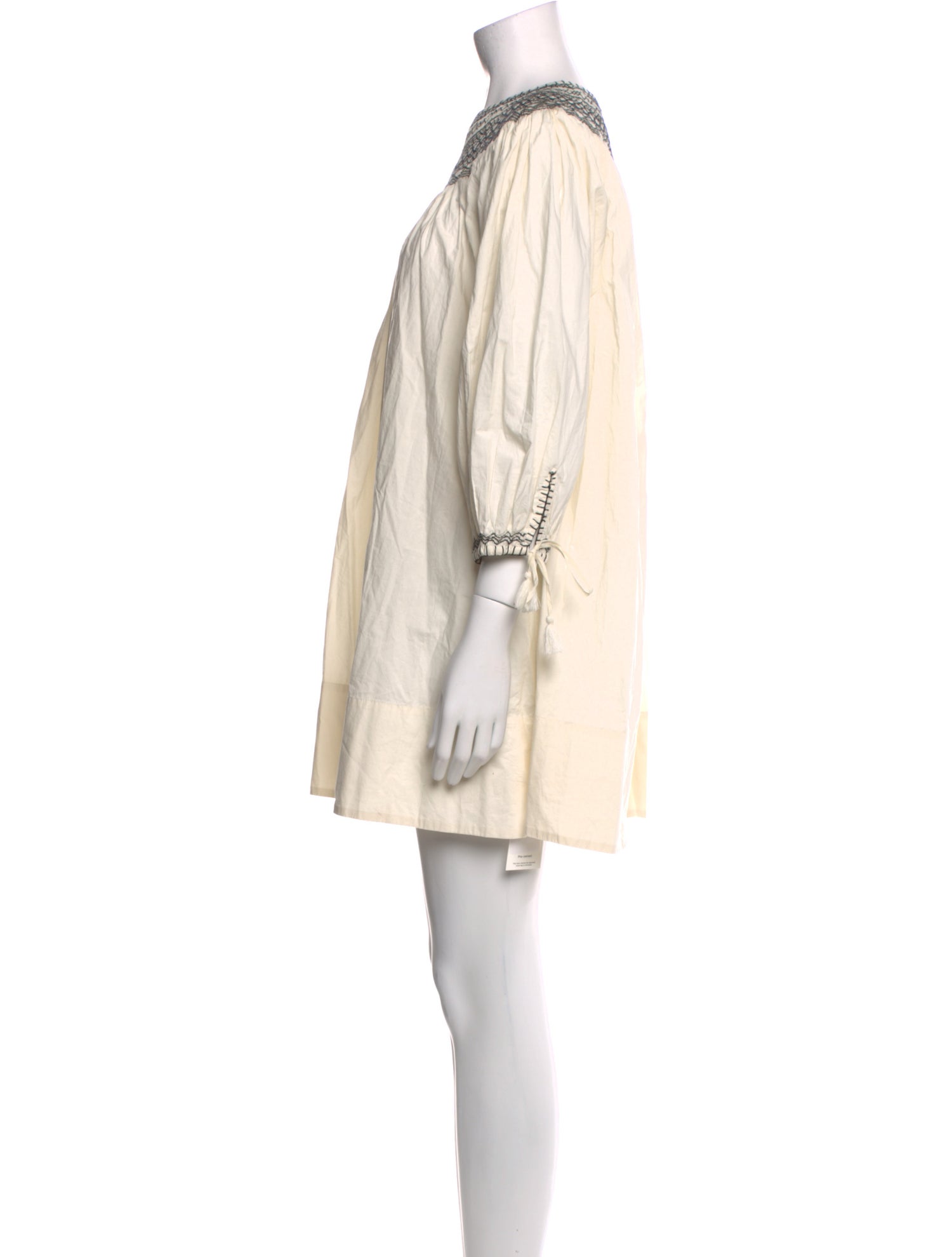 DÔEN Scoop Neck Mini Dress