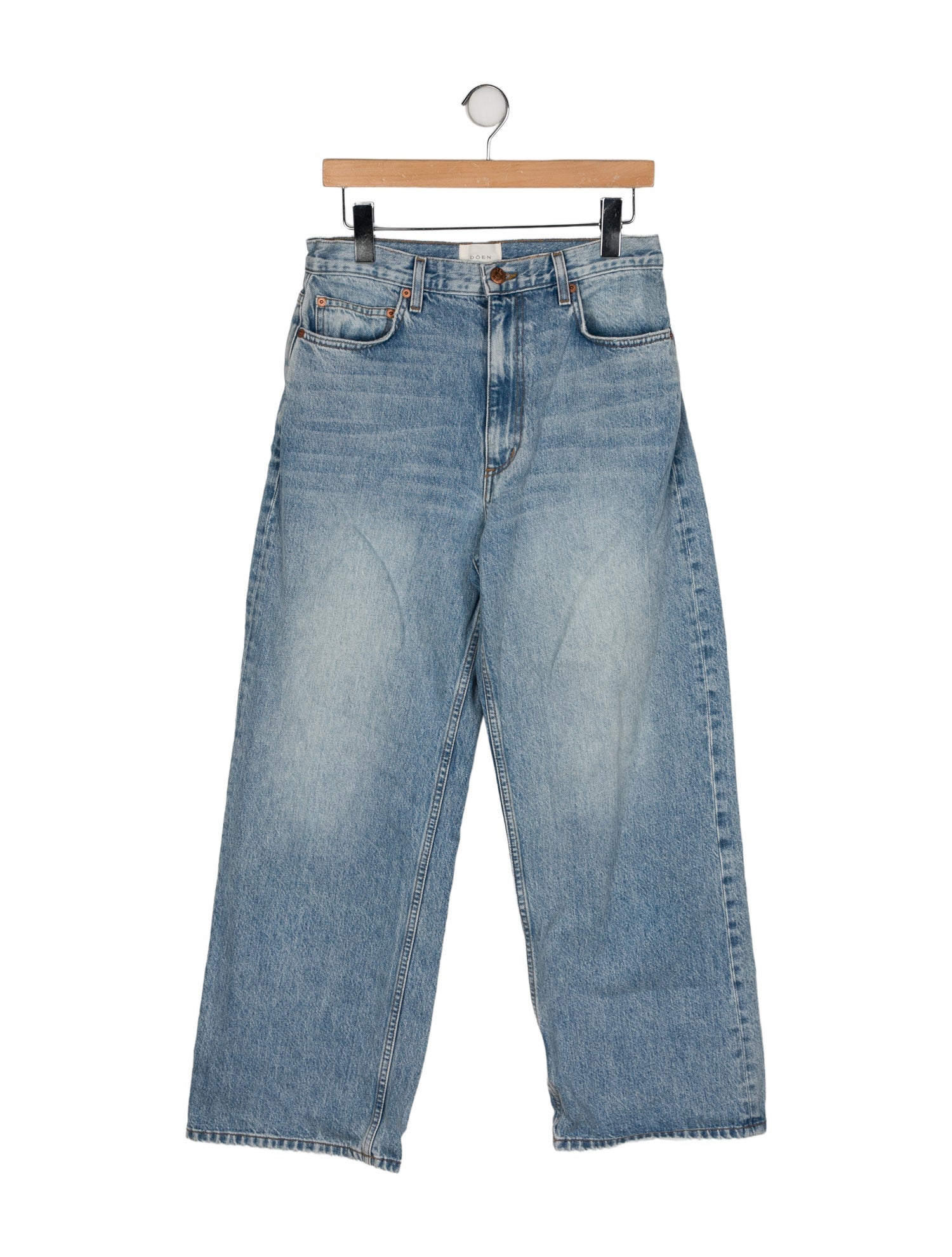 DÔEN High-Rise Wide Leg Jeans