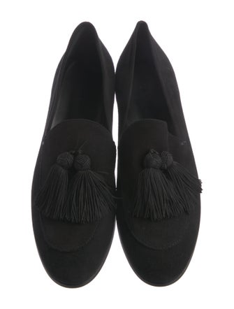 DÔEN Suede Tassel Accents Loafers
