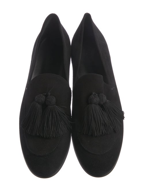 DÔEN Suede Tassel Accents Loafers