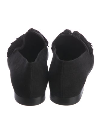 DÔEN Suede Tassel Accents Loafers