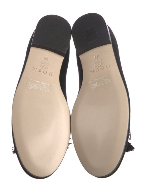DÔEN Suede Tassel Accents Loafers