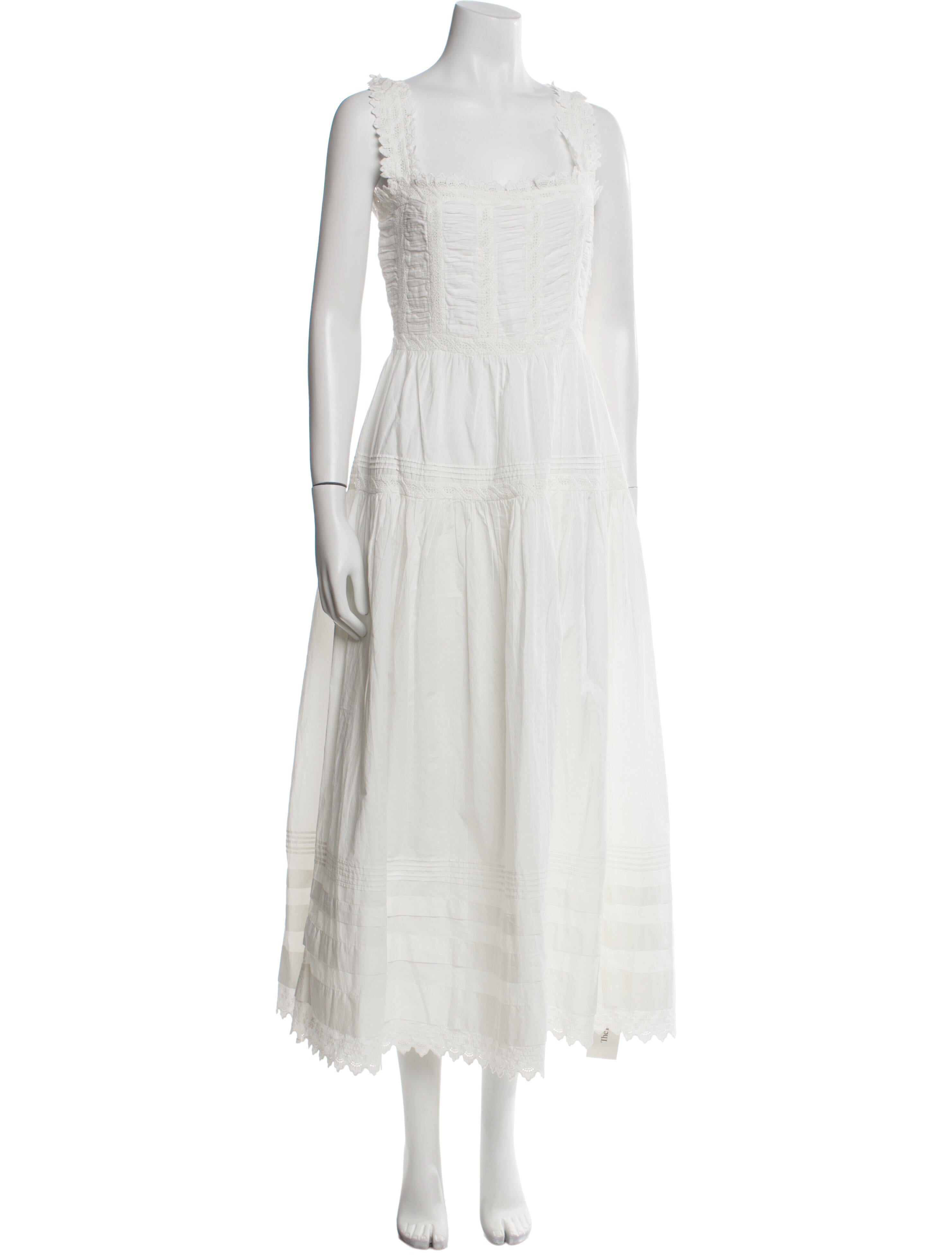 DÔEN Square Neckline Long Dress w/ Tags