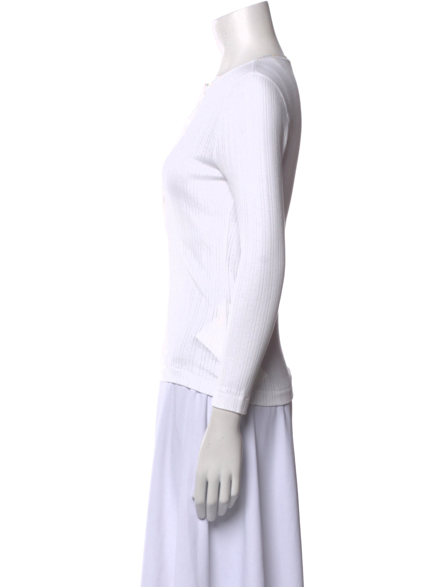 DÔEN Crew Neck Long Sleeve Top