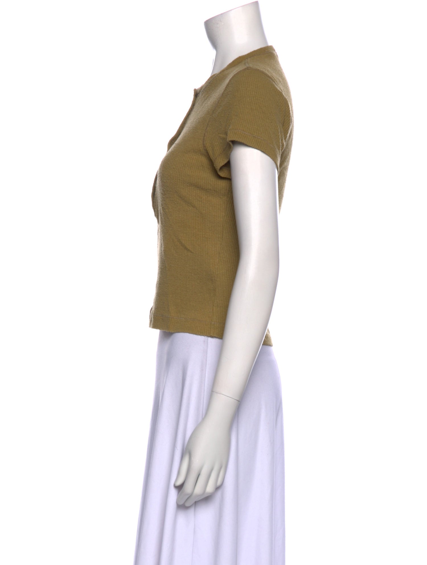 DÔEN Silk Crew Neck Top