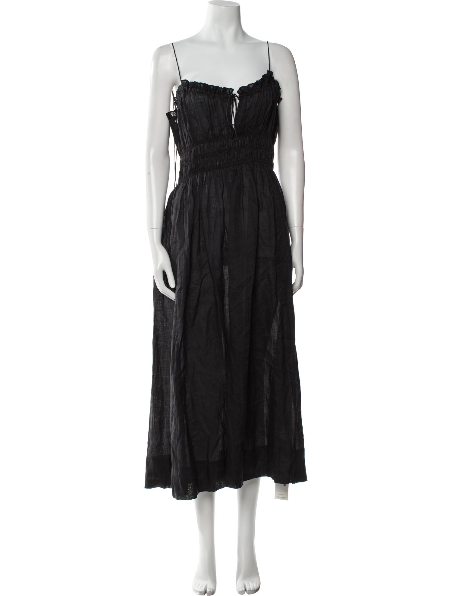 DÔEN Square Neckline Long Dress