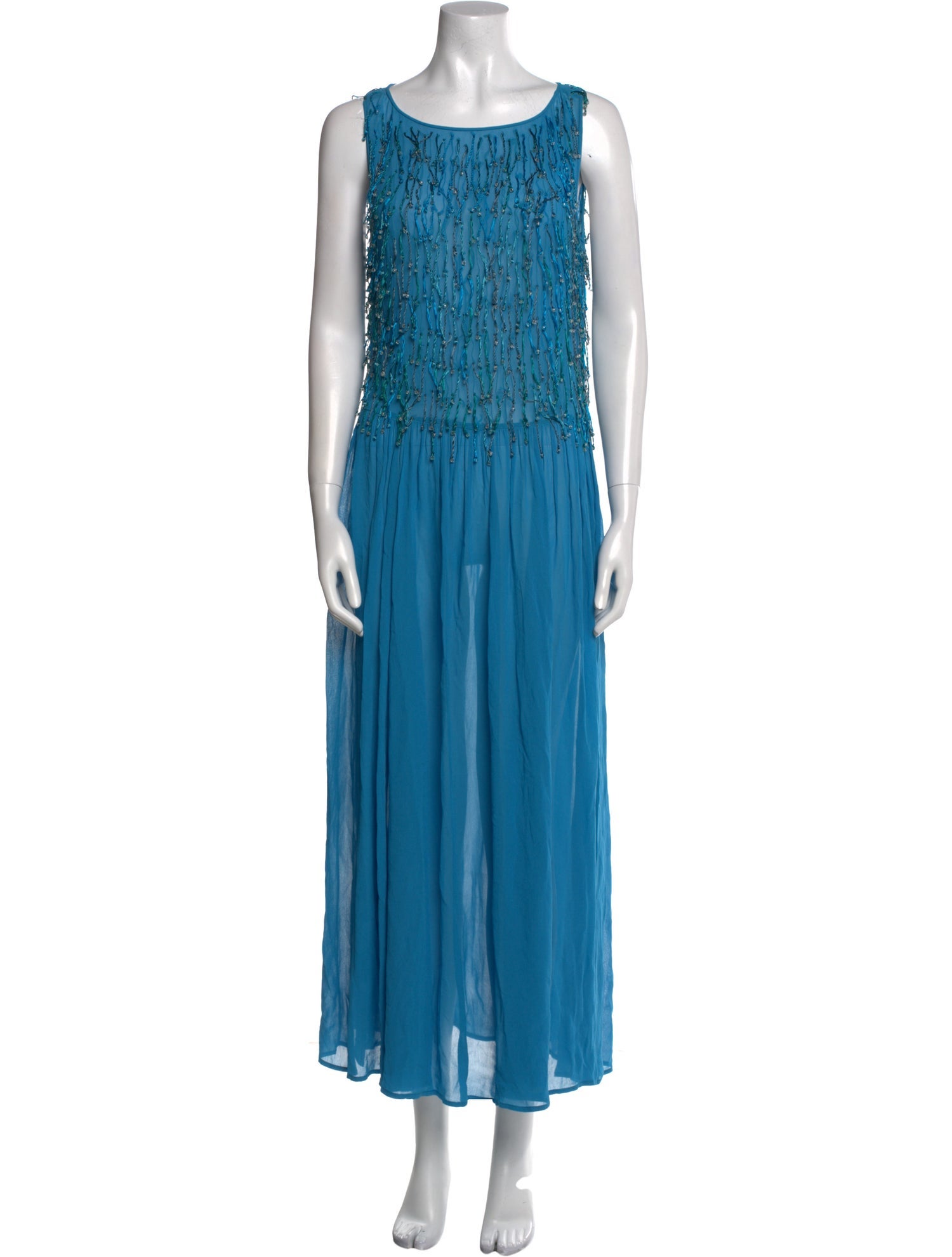 DÔEN Scoop Neck Long Dress