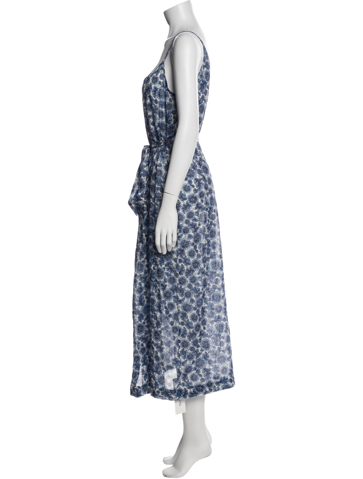 DÔEN Floral Print Long Dress