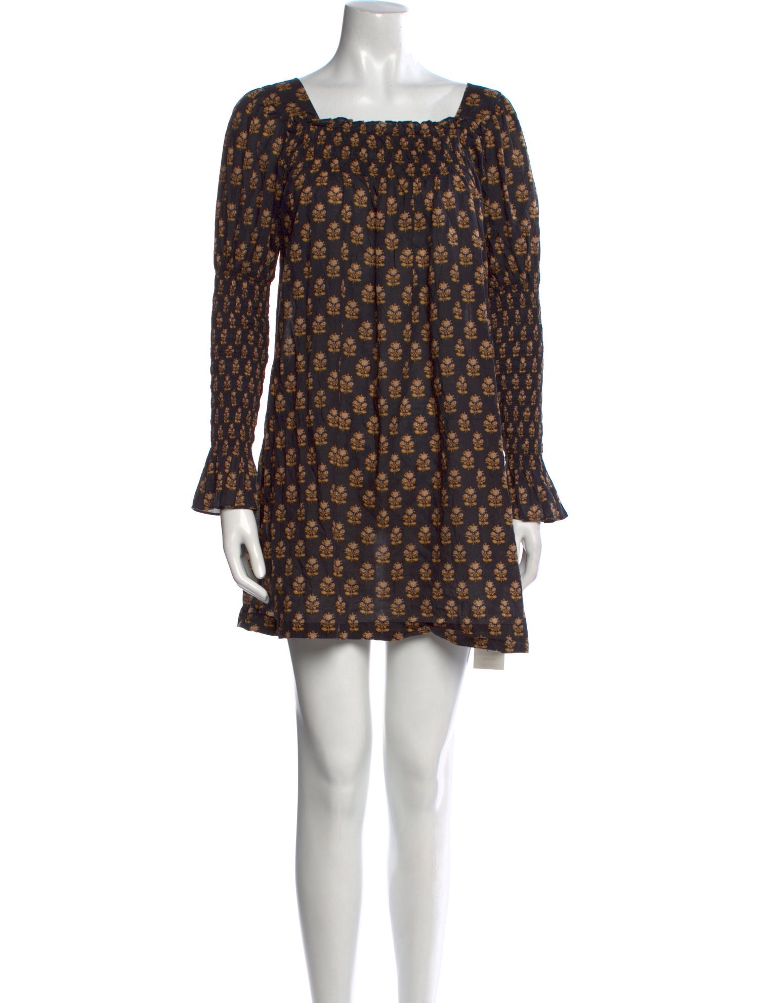 DÔEN Floral Print Mini Dress