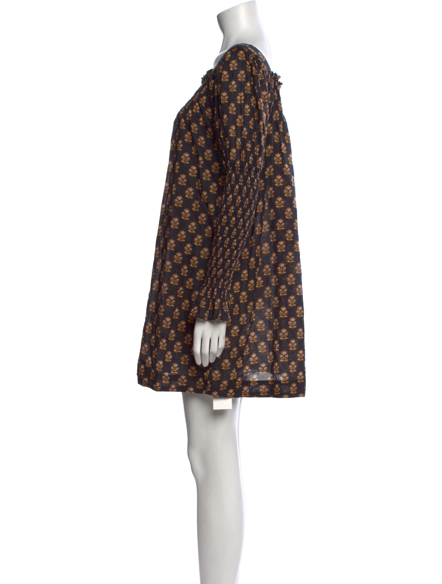 DÔEN Floral Print Mini Dress