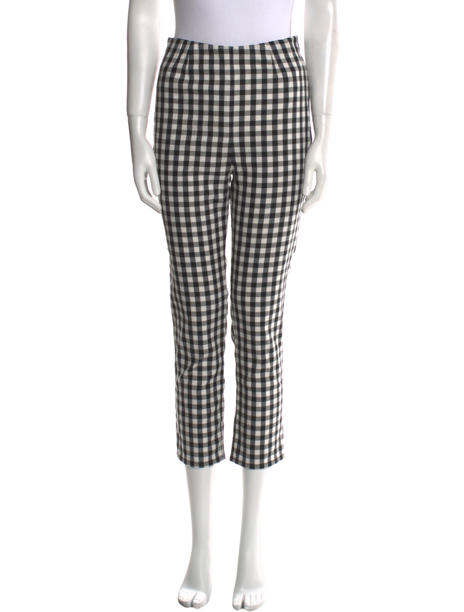 DÔEN Plaid Print Straight Leg Pants w/ Tags
