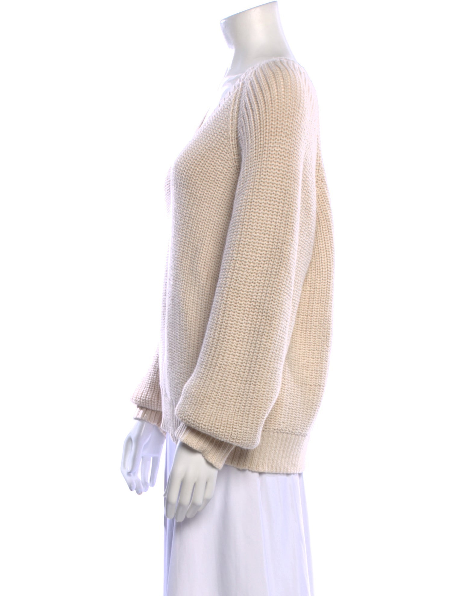 DÔEN Baby Alpaca V-Neck Sweater w/ Tags