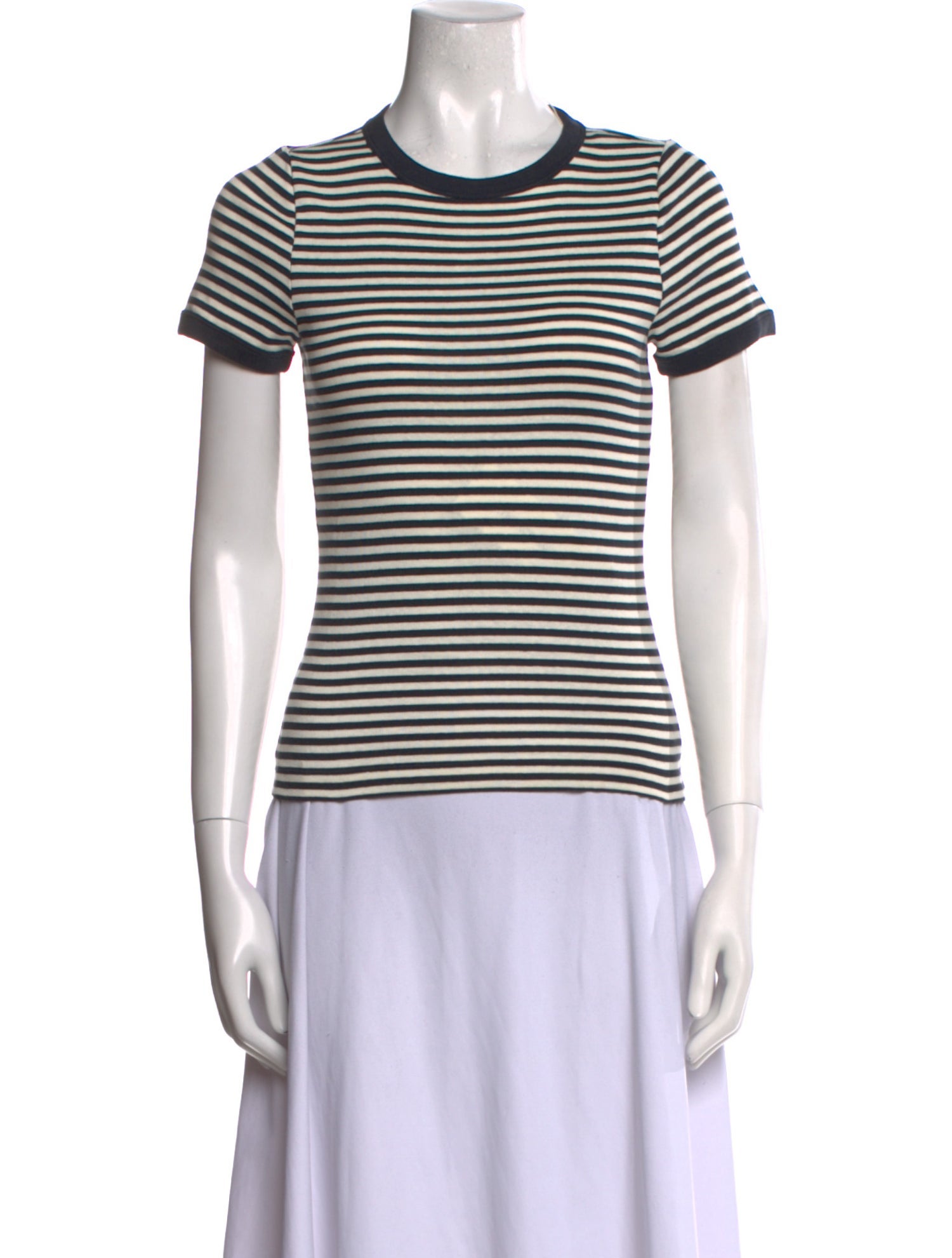 DÔEN Striped Crew Neck T-Shirt w/ Tags