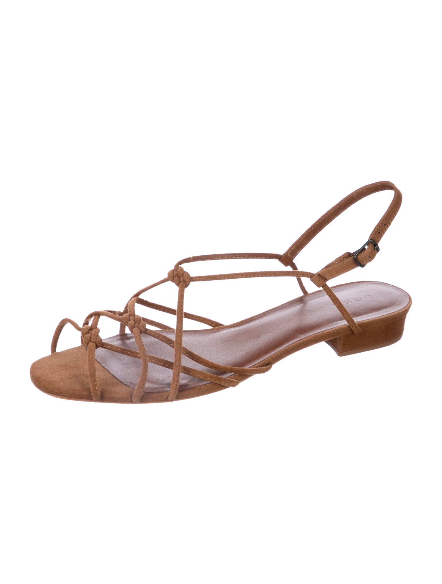 DÔEN Suede Slingback Sandals