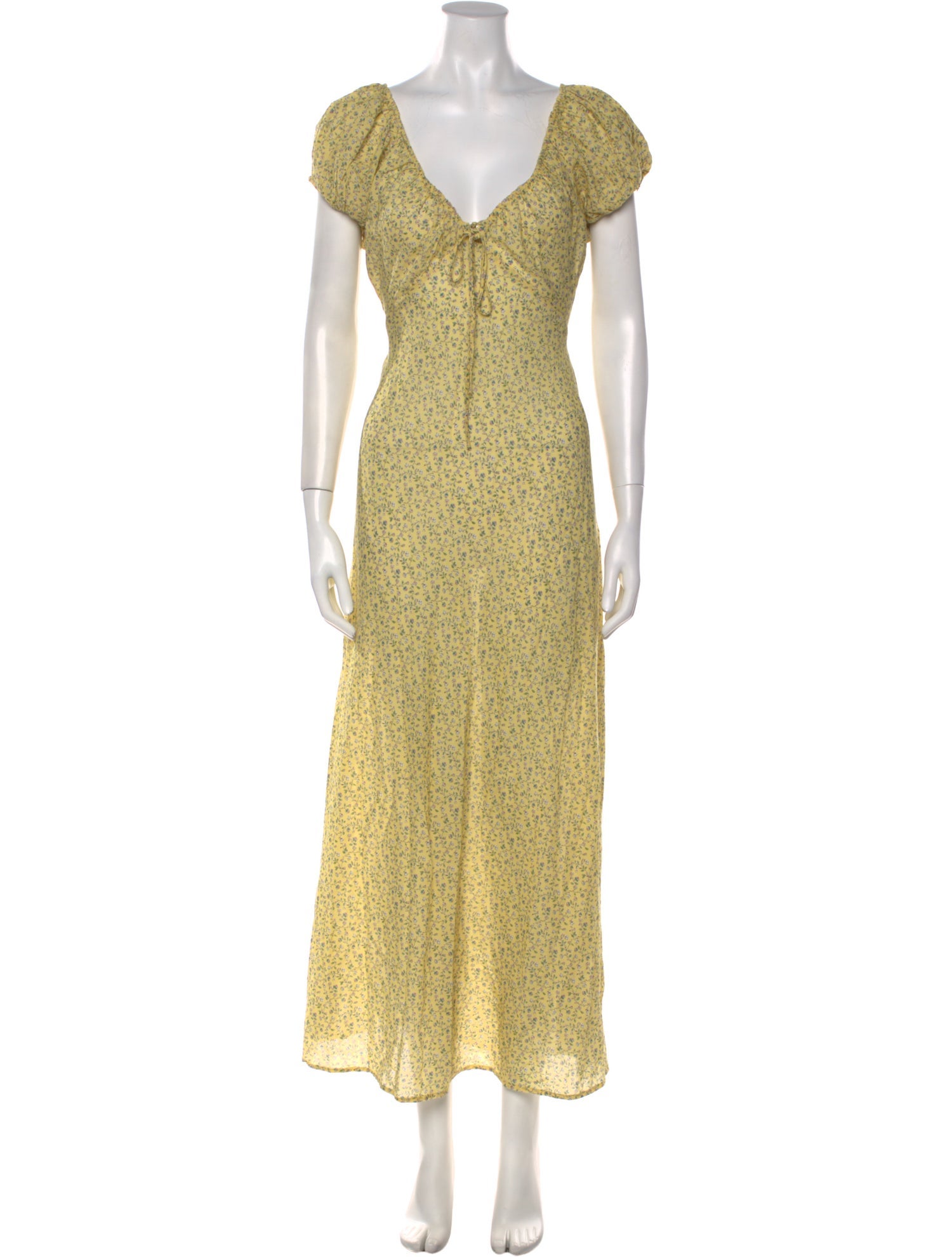 DÔEN Floral Print Long Dress