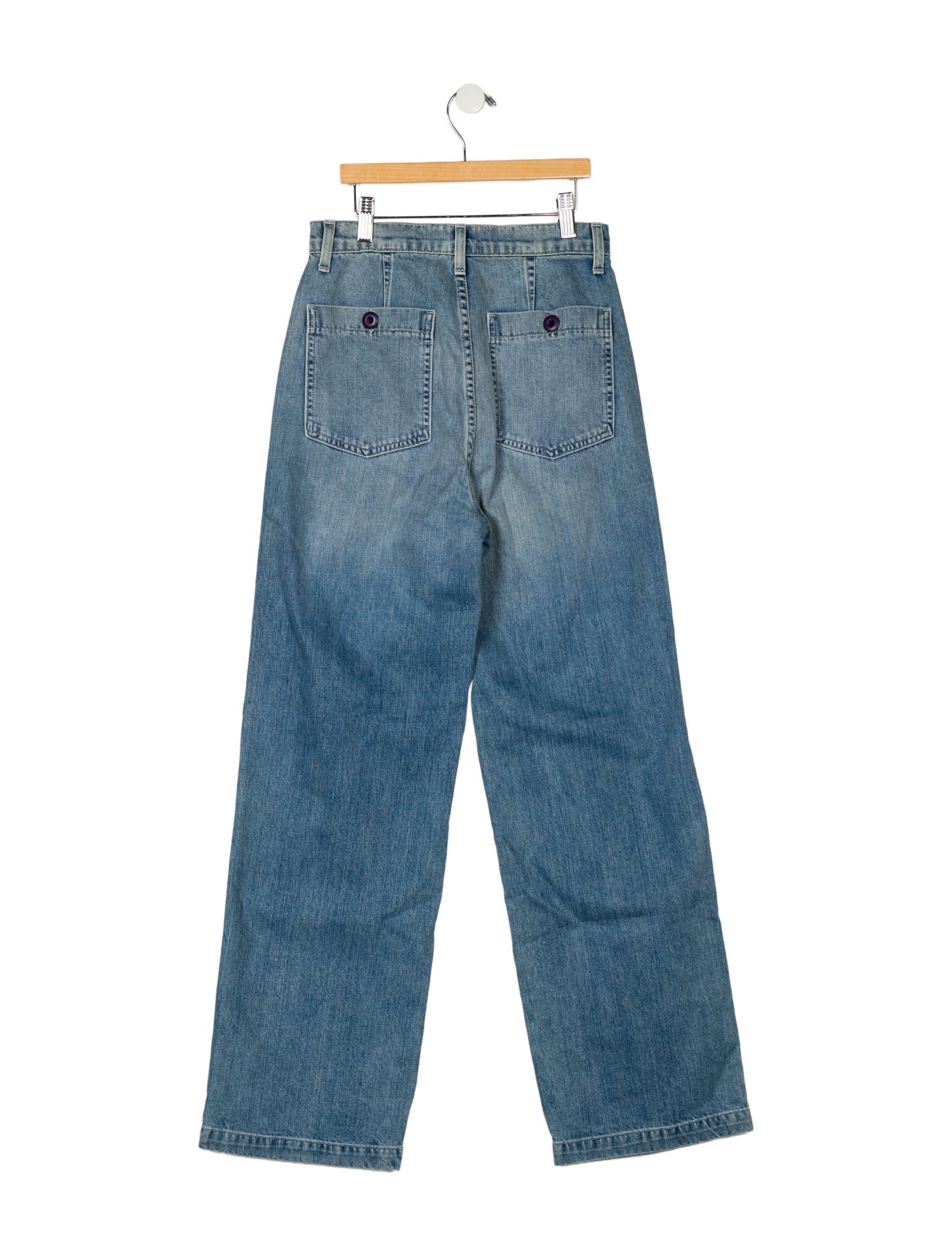 DÔEN High-Rise Wide Leg Jeans