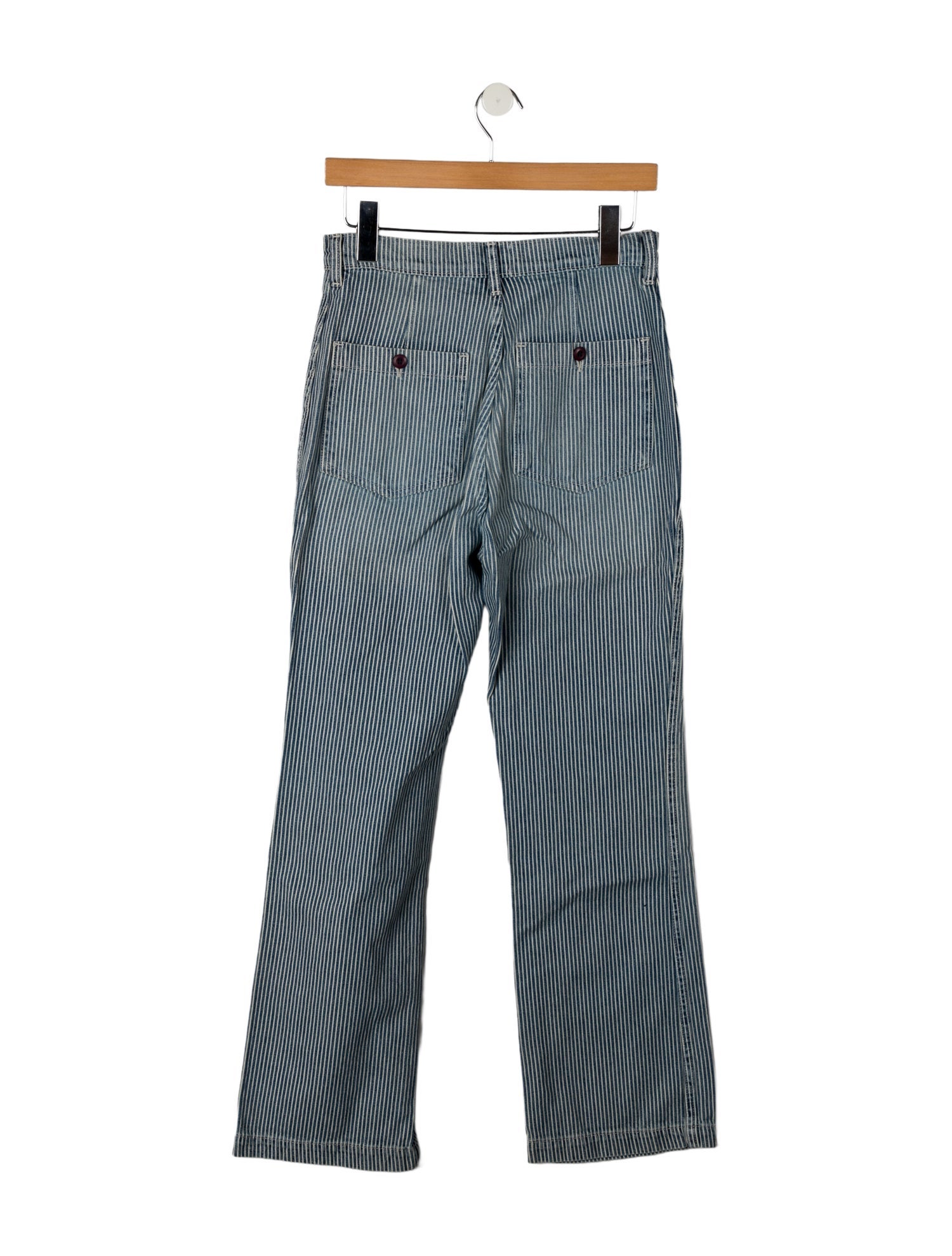 DÔEN High-Rise Straight Leg Jeans
