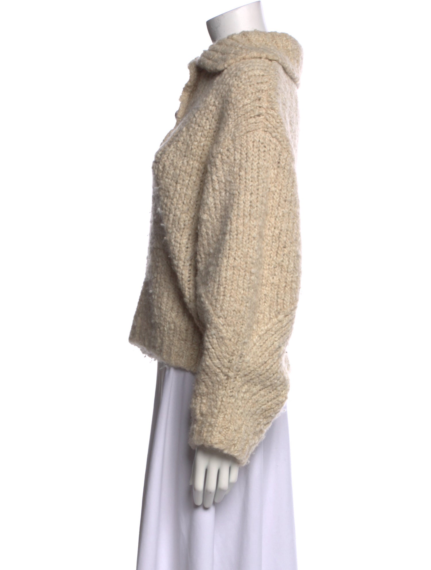 DÔEN Alpaca Mock Neck Sweater