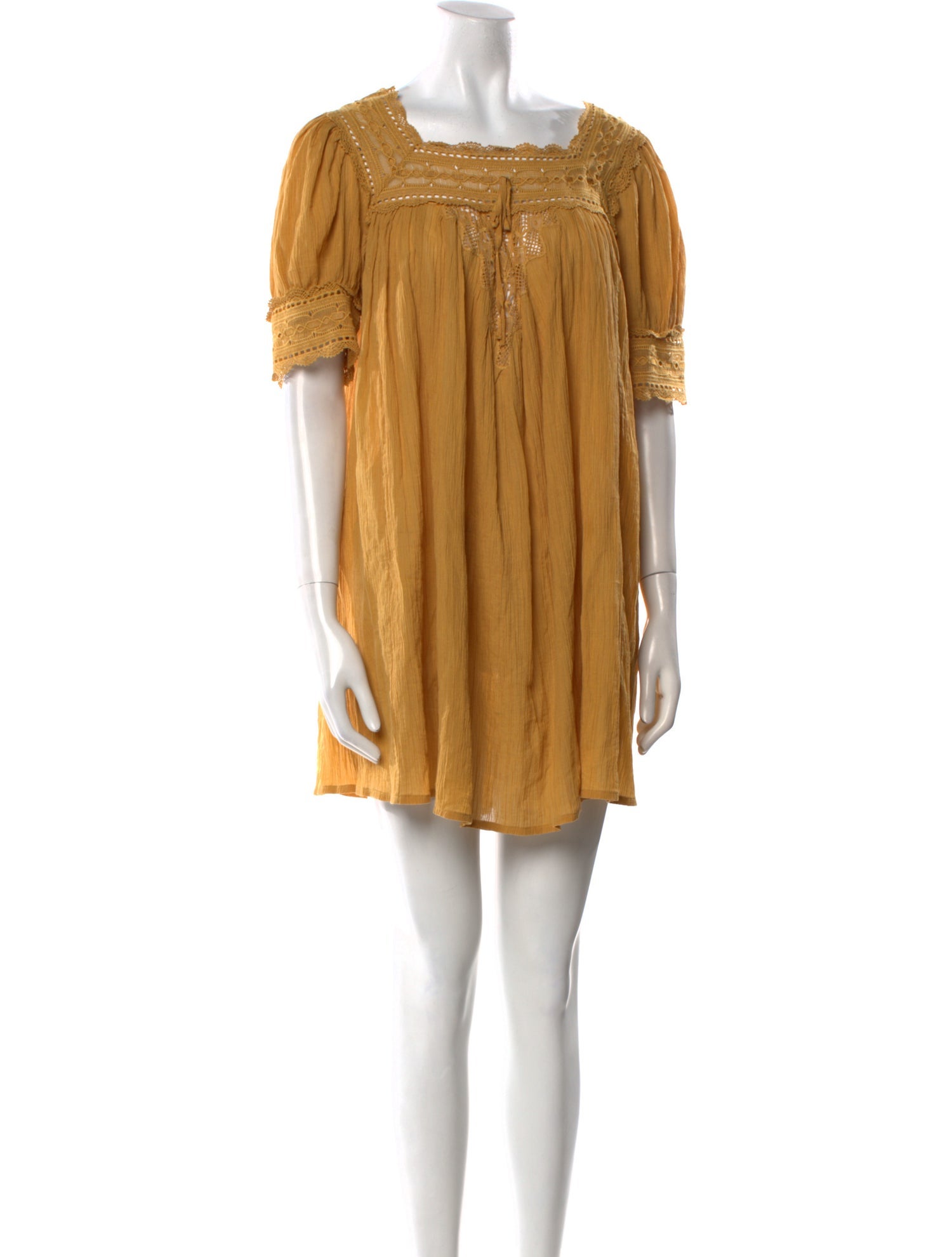 DÔEN Square Neckline Mini Dress