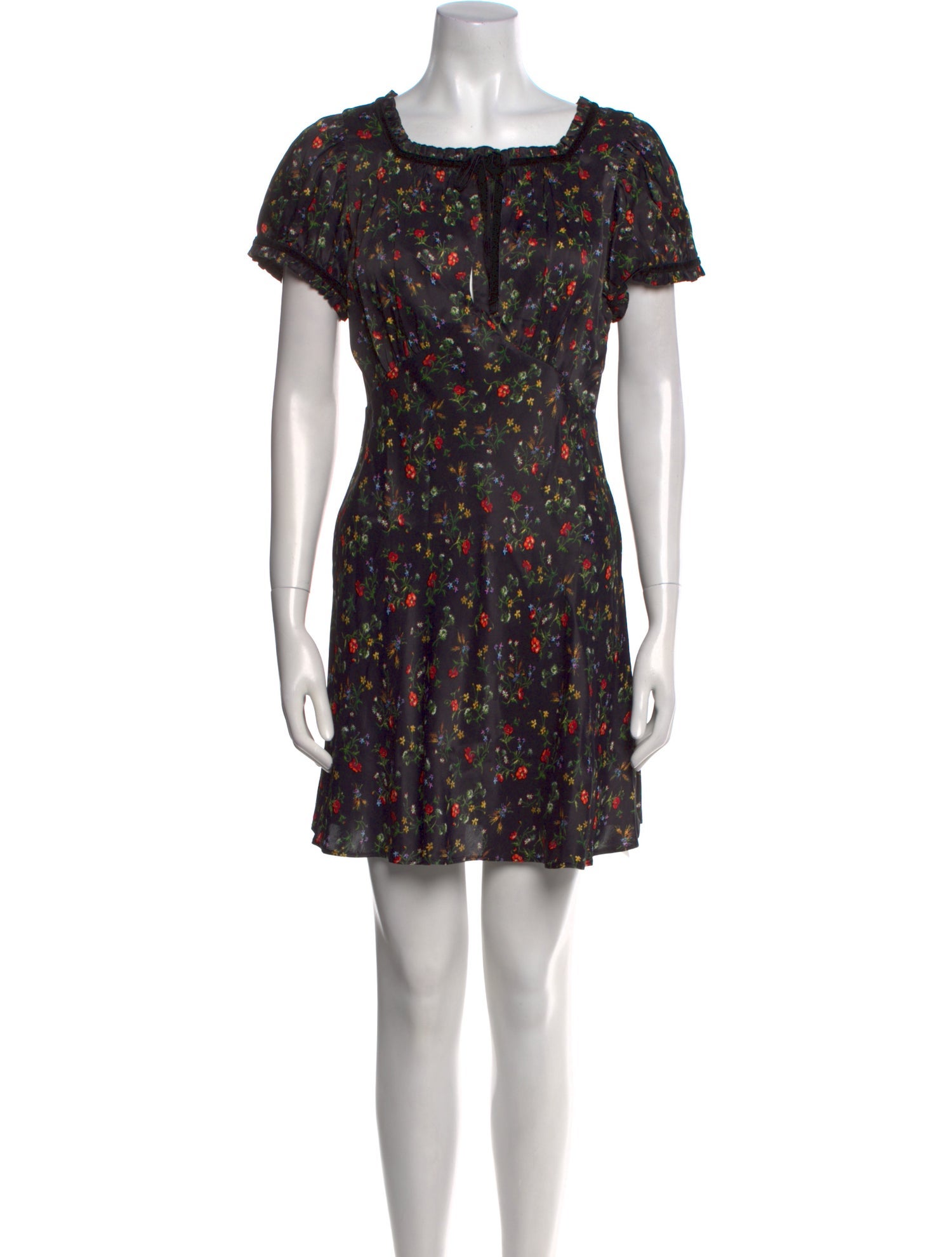 DÔEN Floral Print Mini Dress