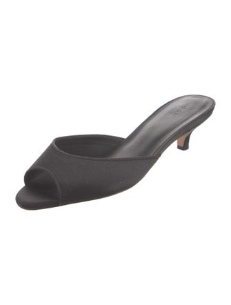 DÔEN Satin Grosgrain Trim Slides