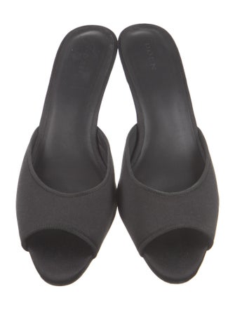 DÔEN Satin Grosgrain Trim Slides