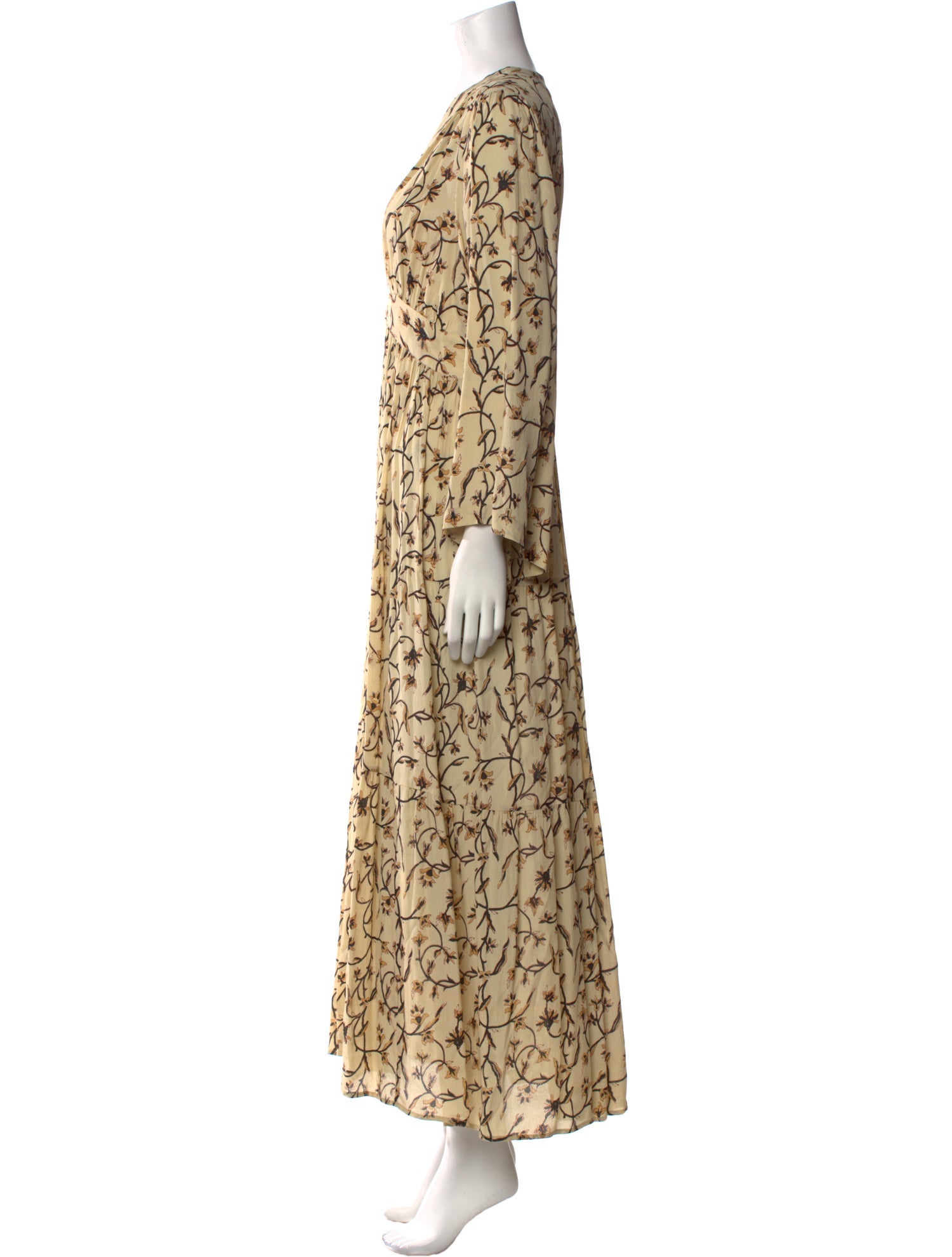 DÔEN Printed Long Dress